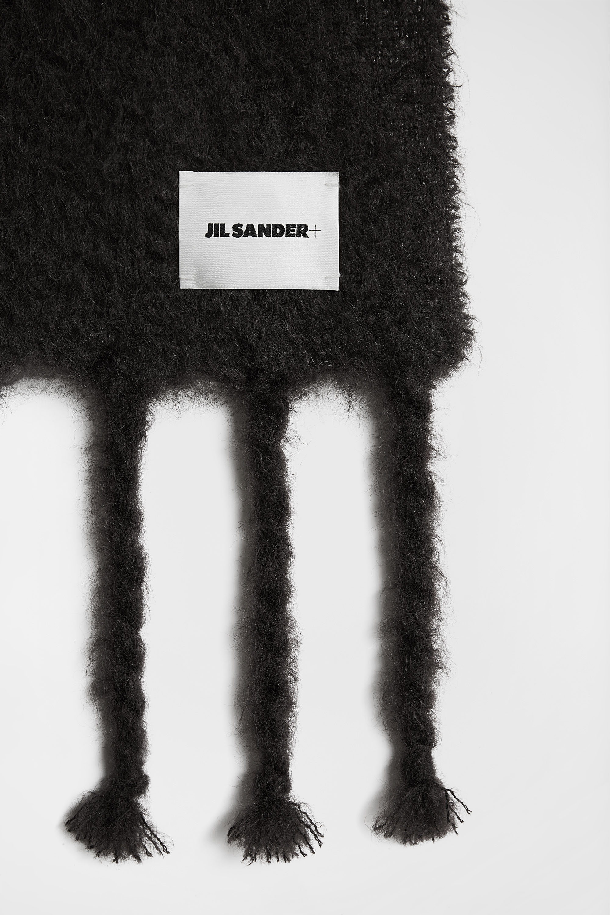 Slim Wool Blend Scarf - Scarves - Image 3