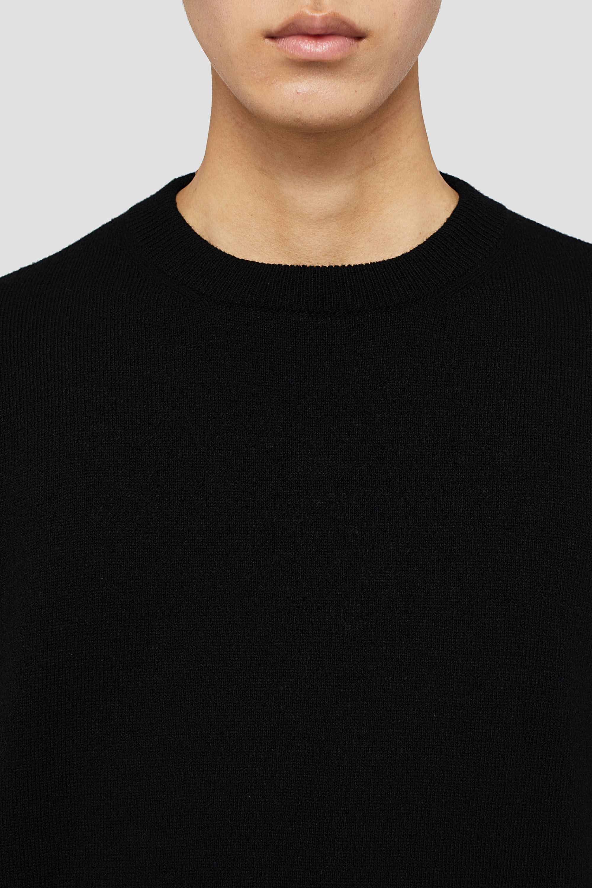 Cashmere Blend Crew-Neck Sweater - Sweaters - Image 3