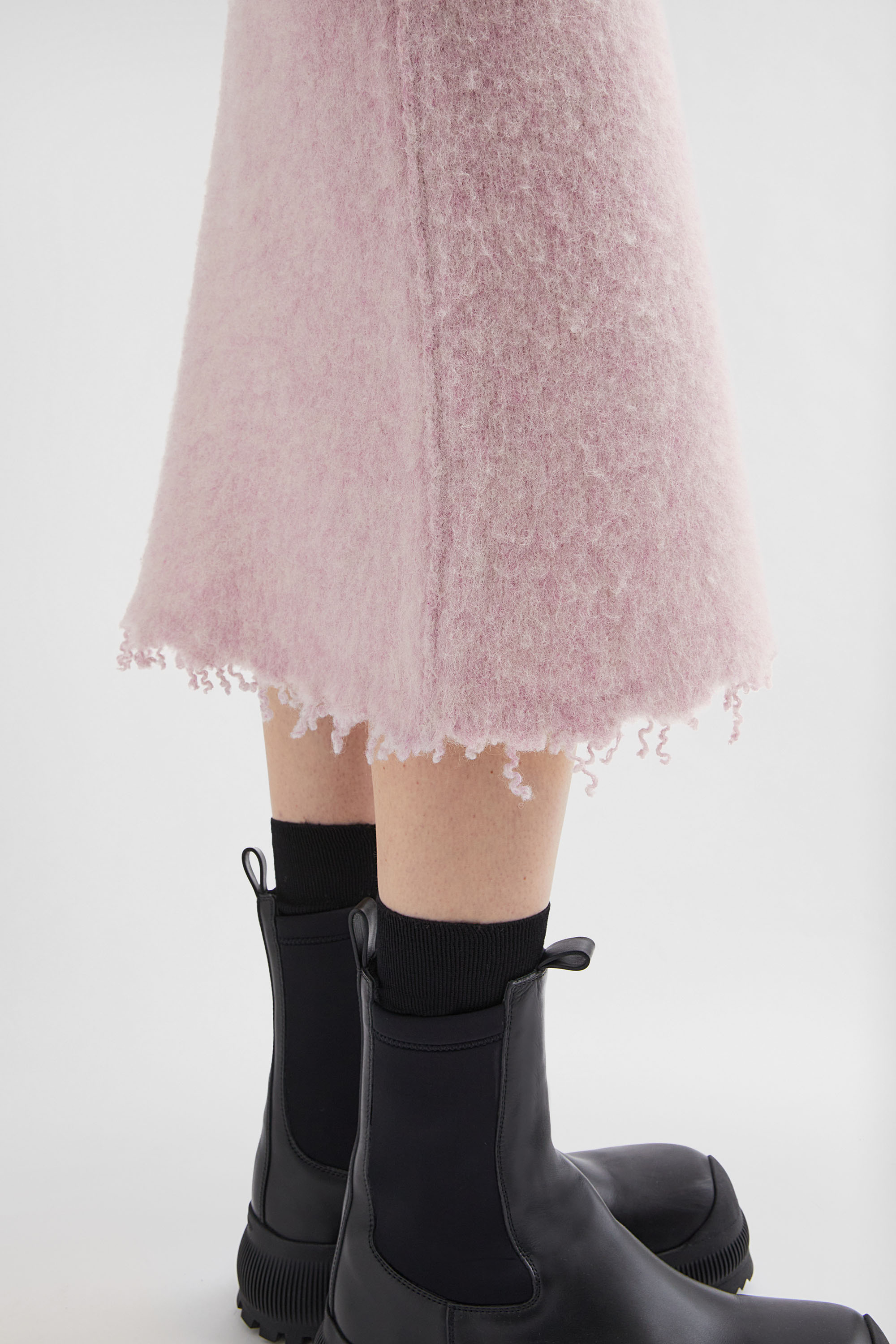 Wool Knit Skirt - Skirts - Image 5