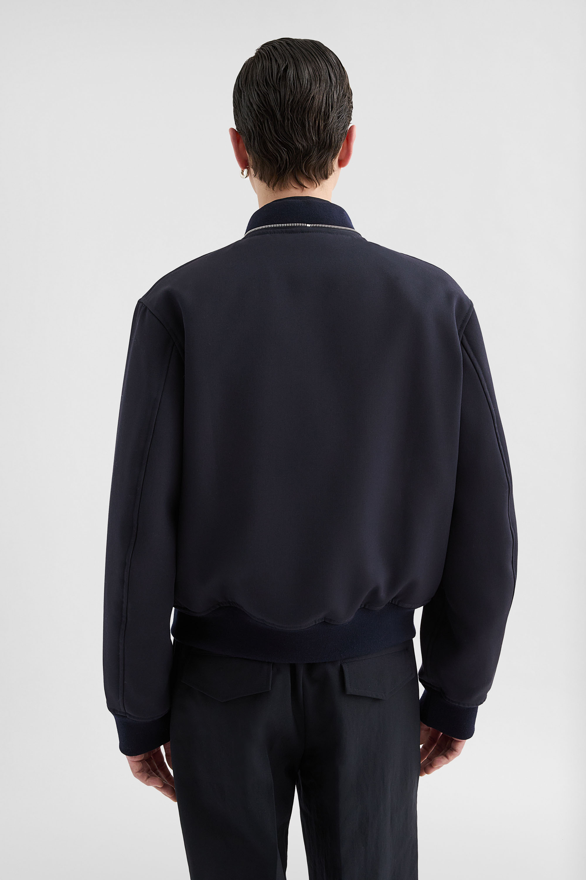 Bomberjacke aus Wollgabardine - Jacken - Image 4