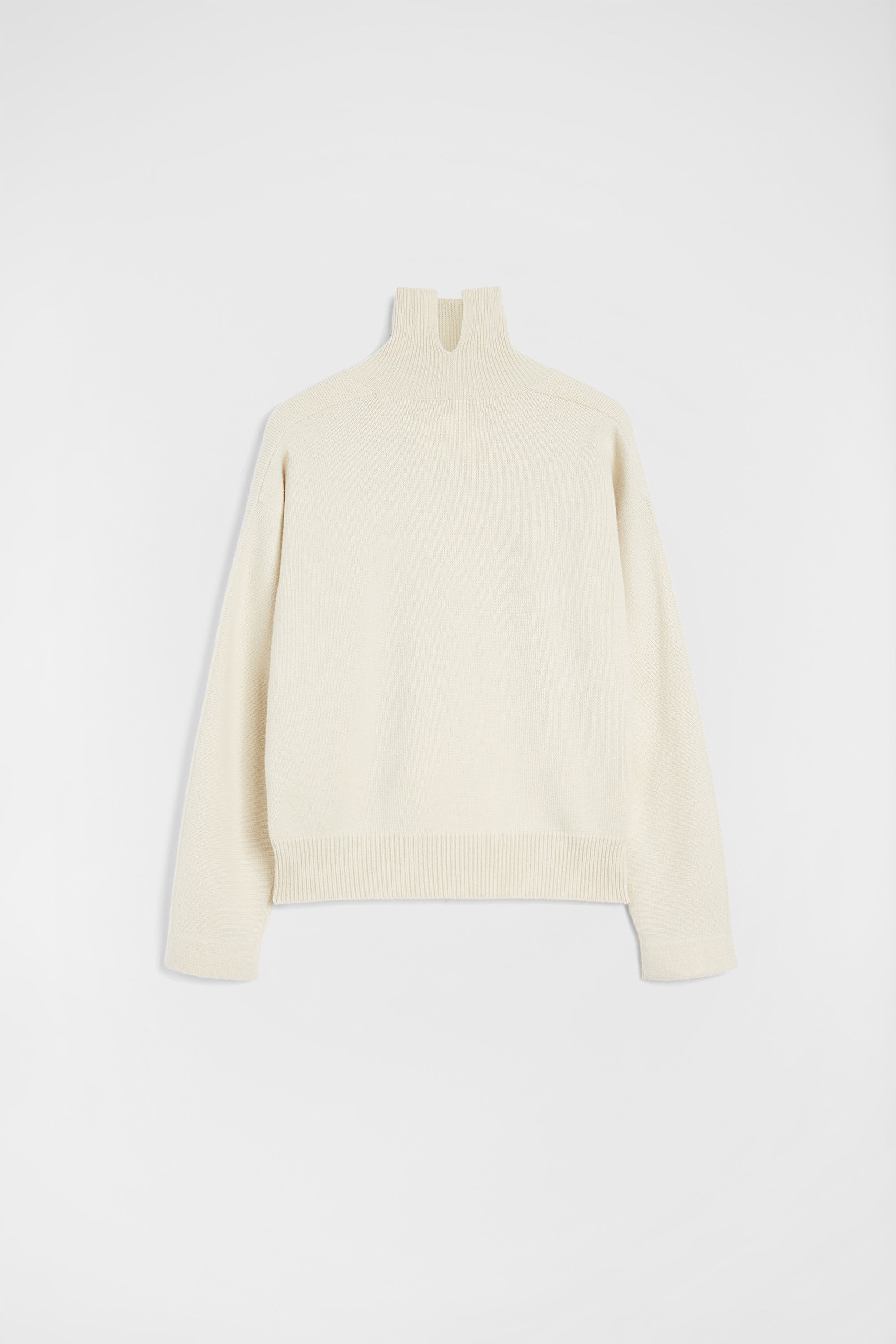 Wool Blend High-Neck Sweater - Sweaters - Image 7