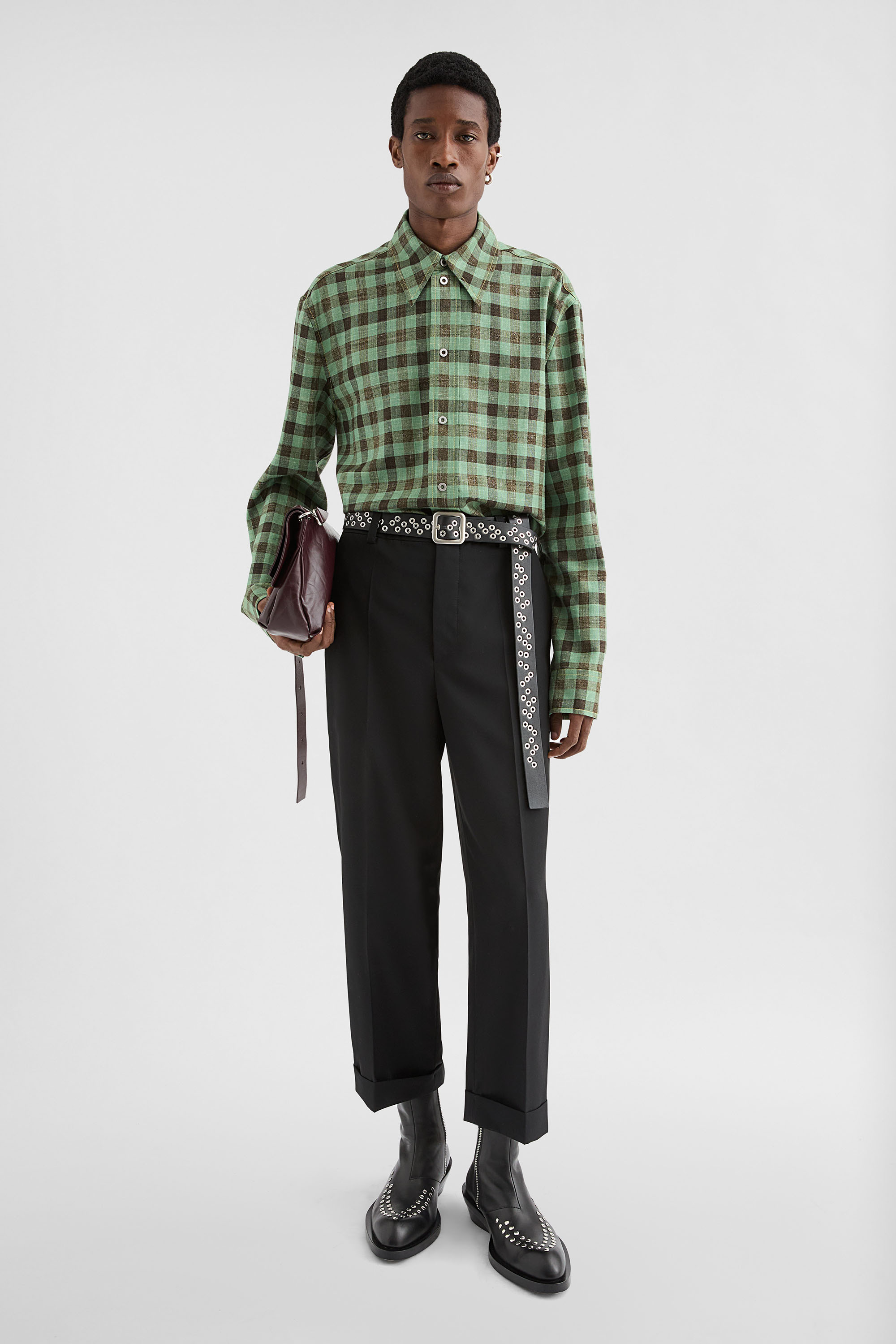 Wool Blend Shirt - Shirts - Image 1