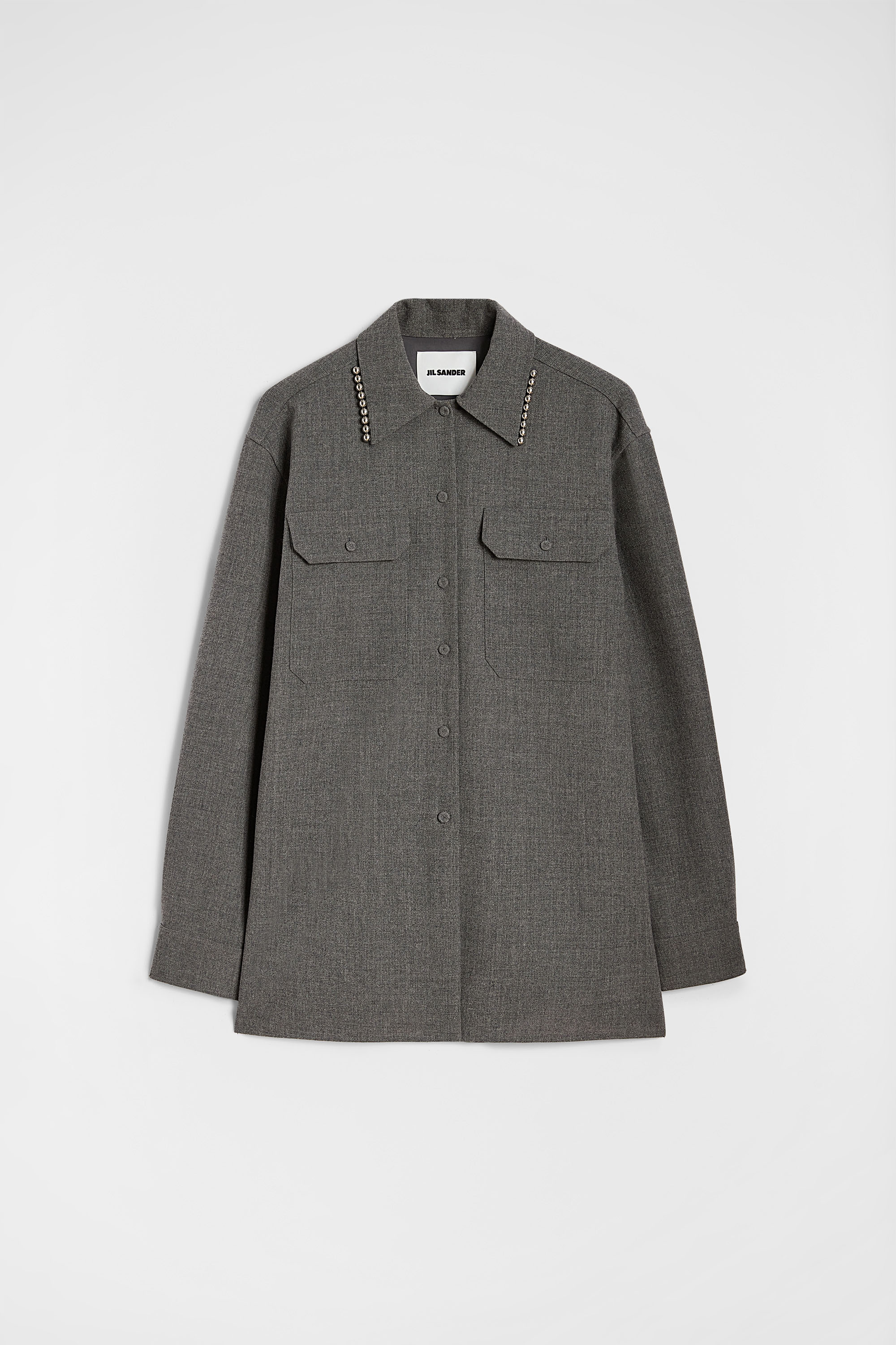Wool Canvas Shirt - Shirts - Image 5