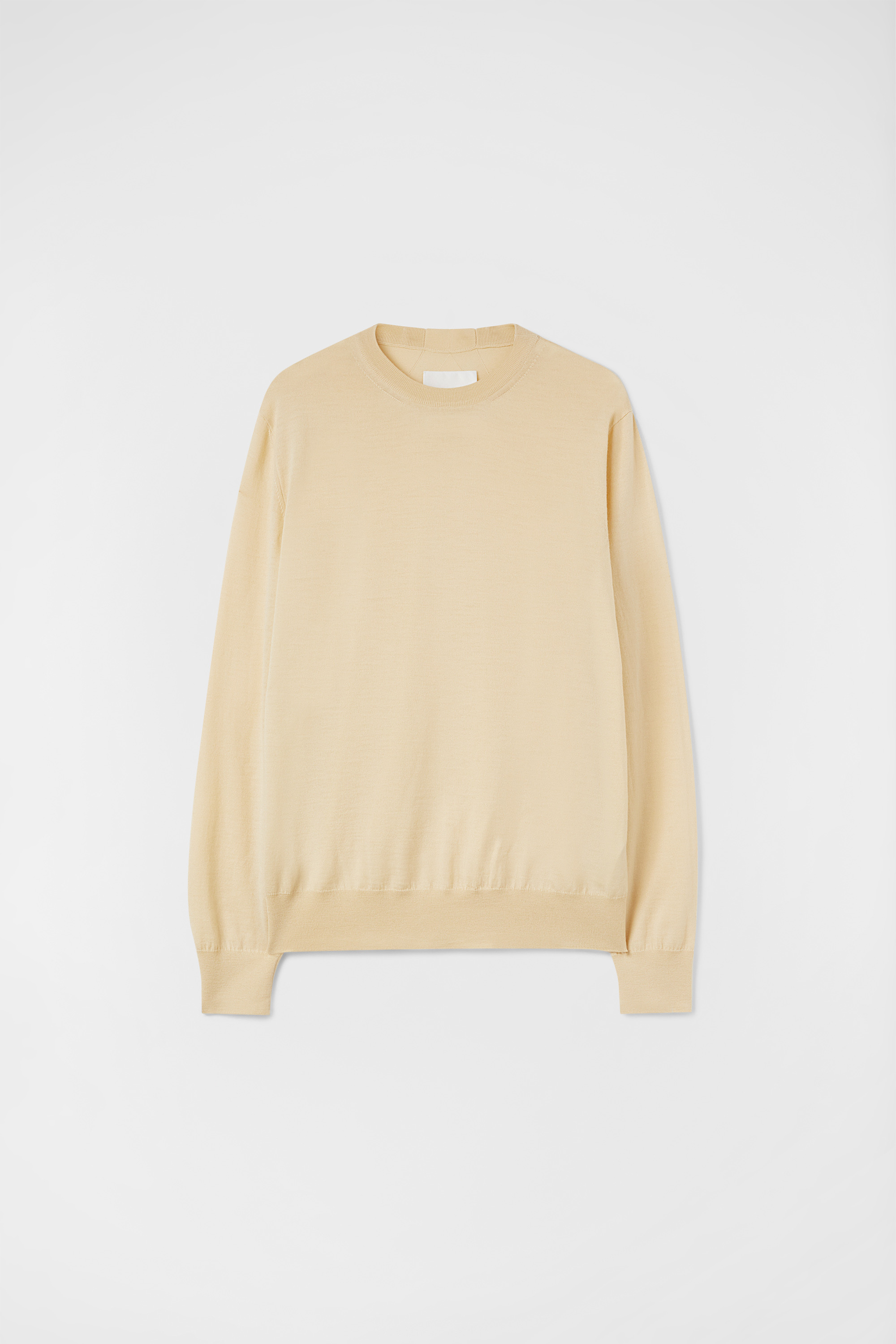 Lightweight Wool Crew-Neck Sweater - Sweaters - Image 5