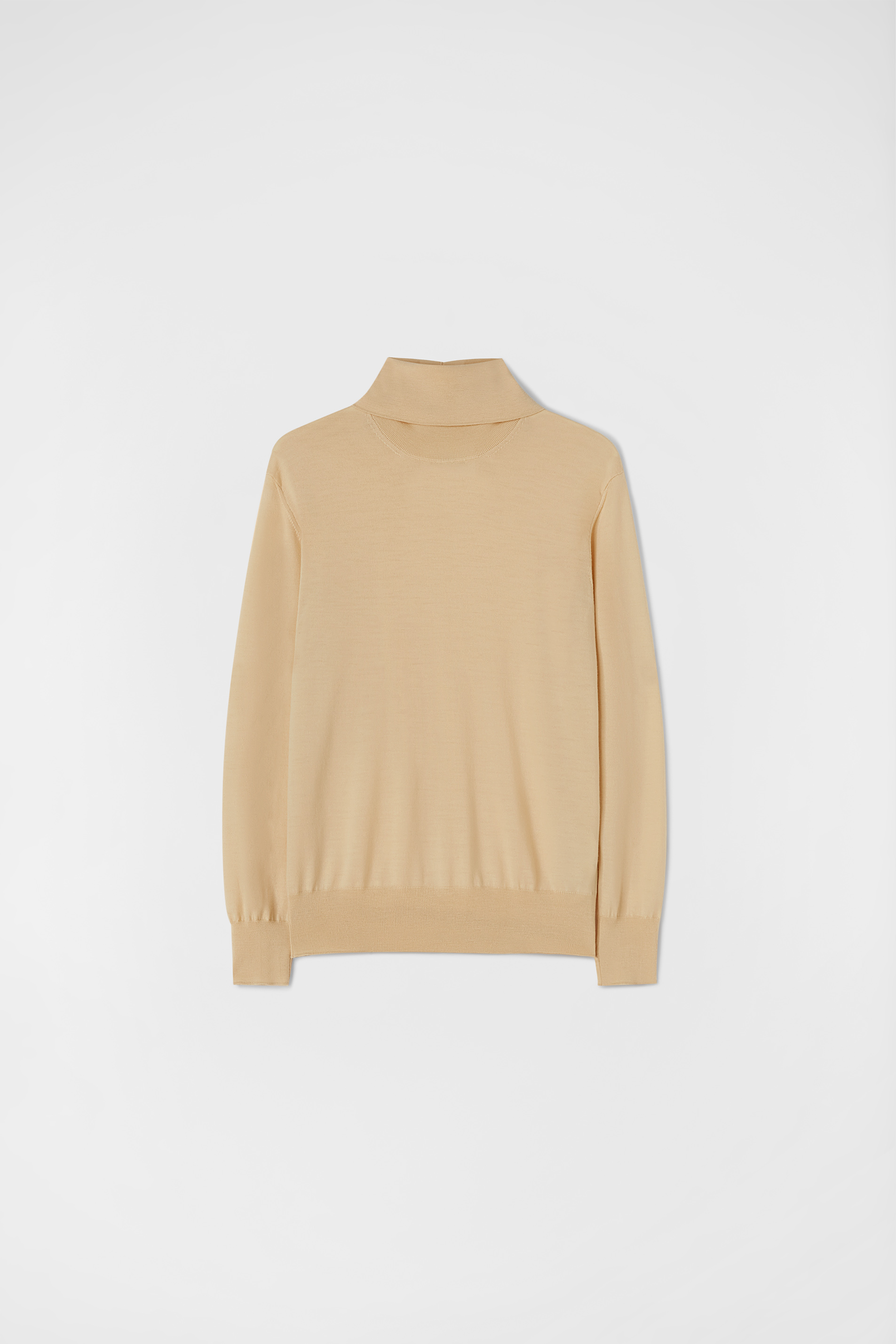 Lightweight Wool High-Neck Sweater - Sweaters - Image 5