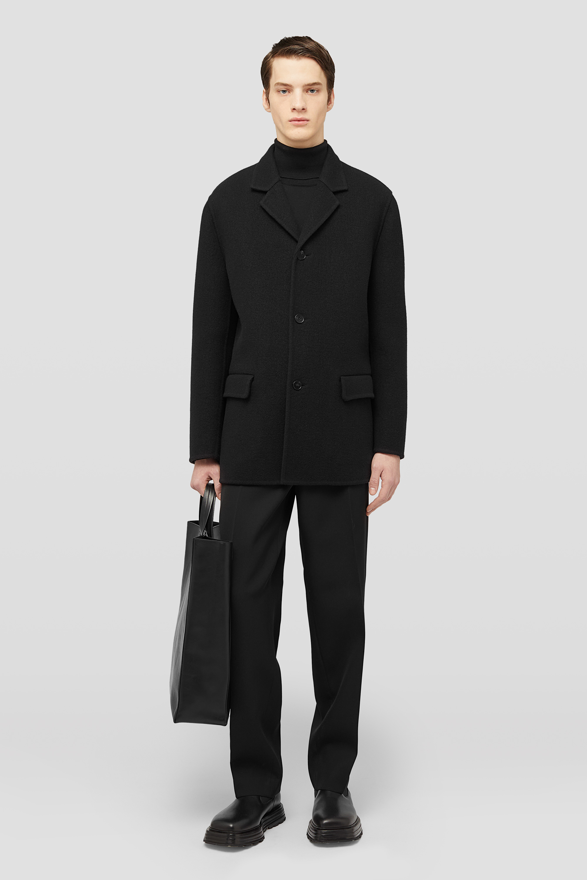 Dekonstruierte Jacke aus Wolle - Jacken - Image 1