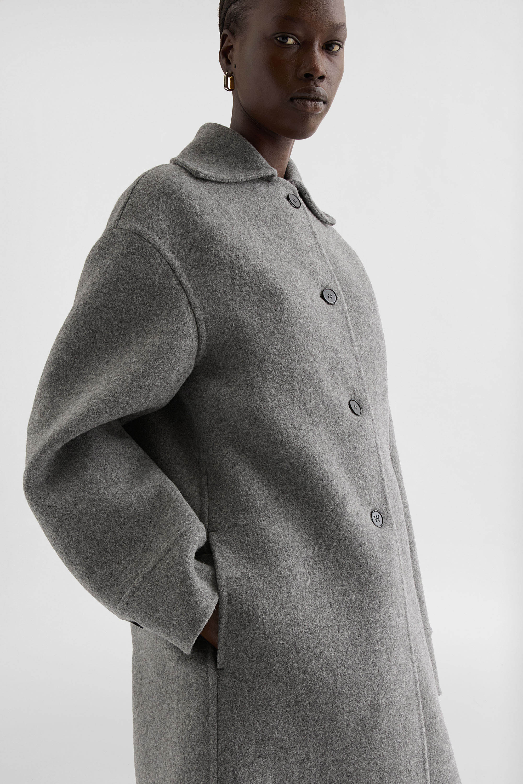 Wool Coat - Coats - Image 3
