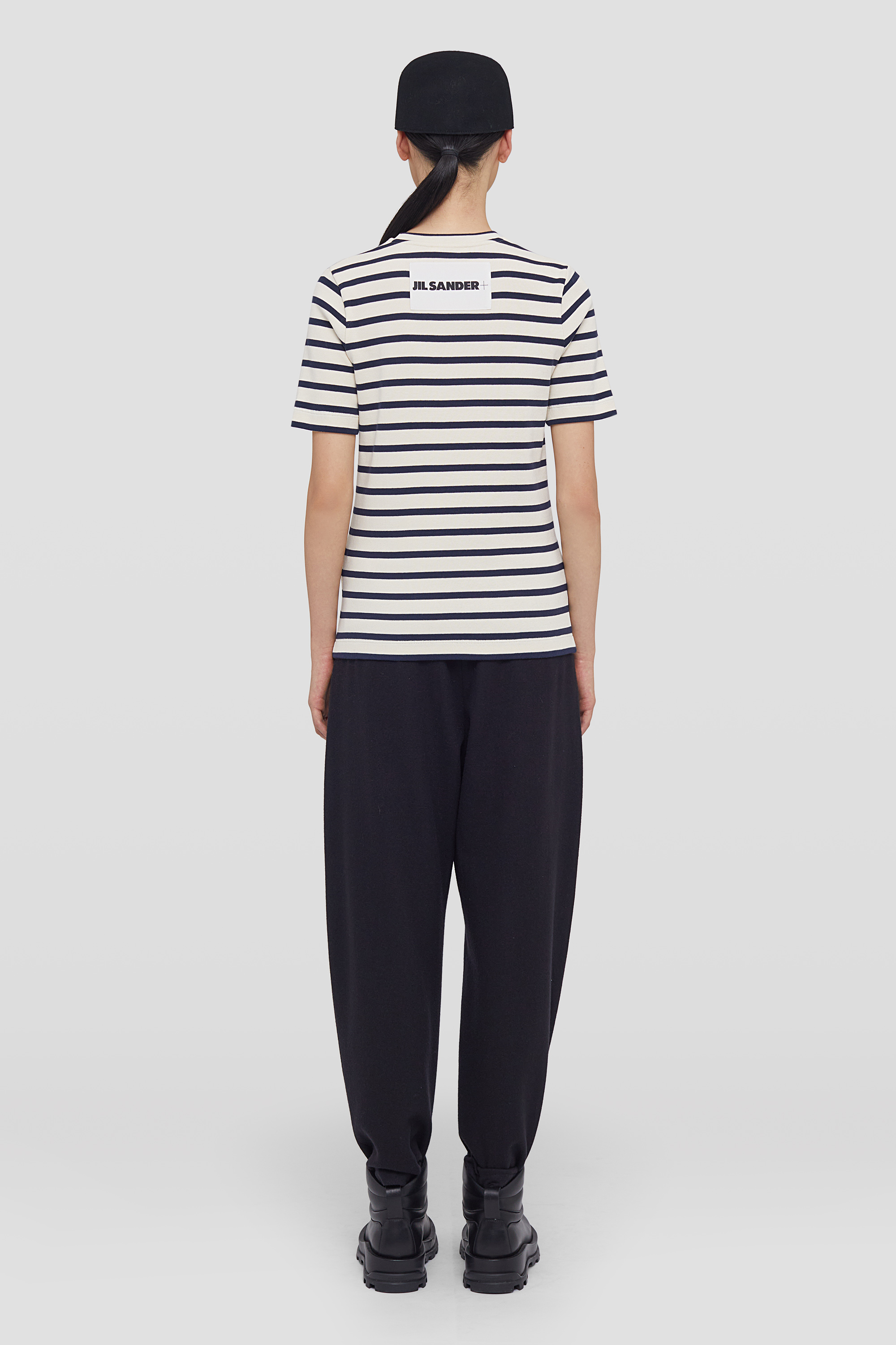 Cotton Crew-Neck T-Shirt - T-shirts - Image 3