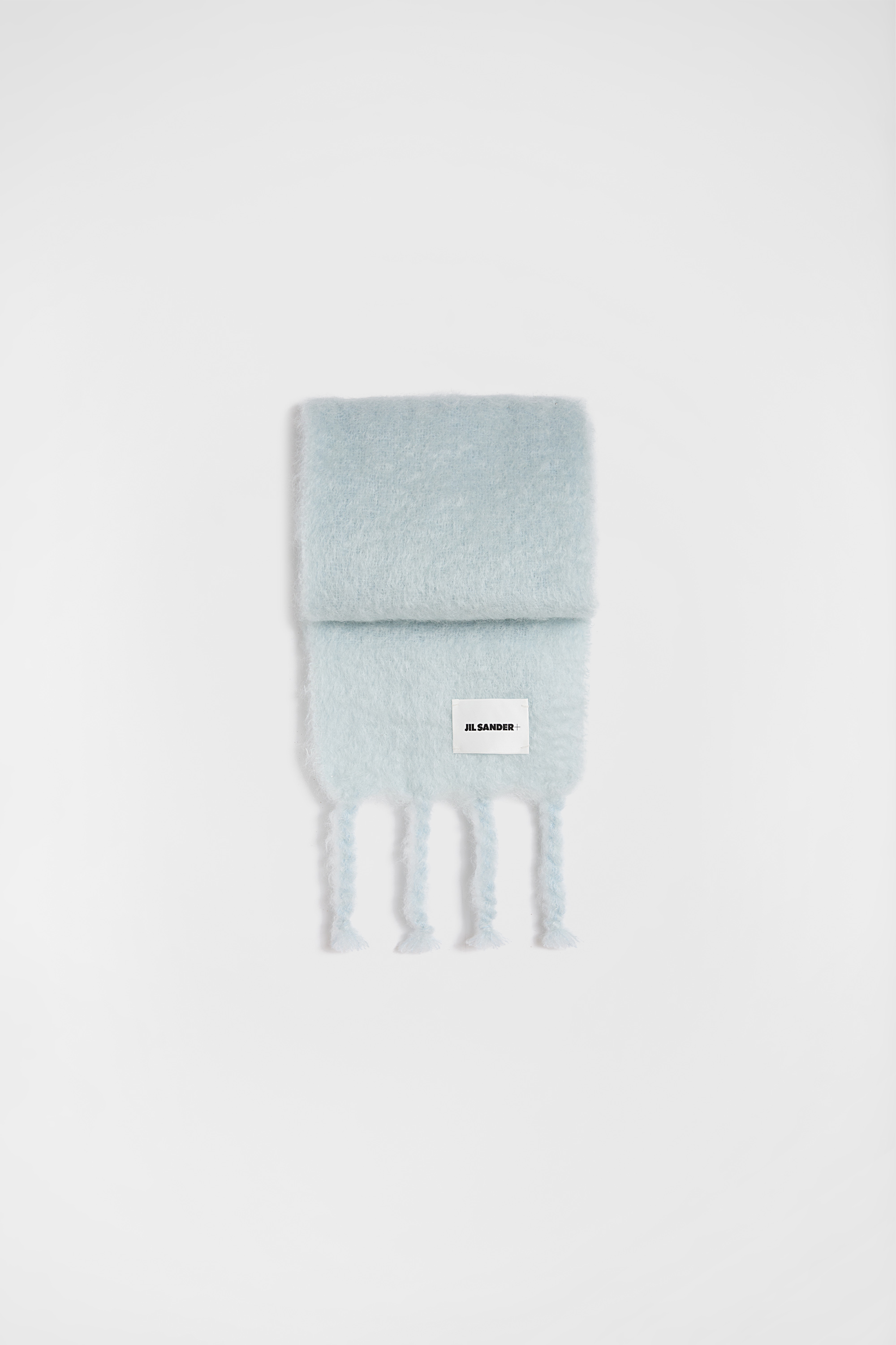 Slim Wool Blend Scarf - Scarves - Image 1