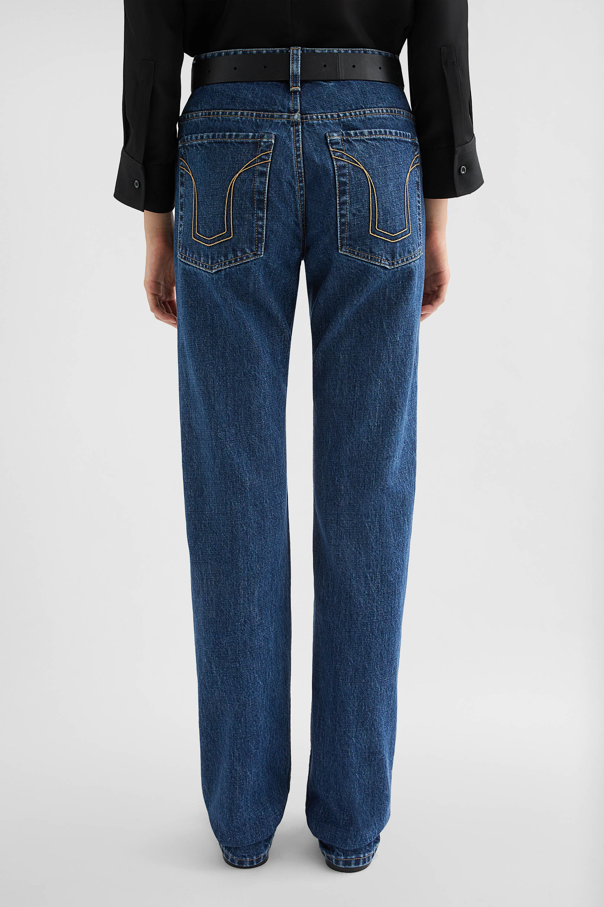 Slim Denim Trousers - Trousers - Image 4