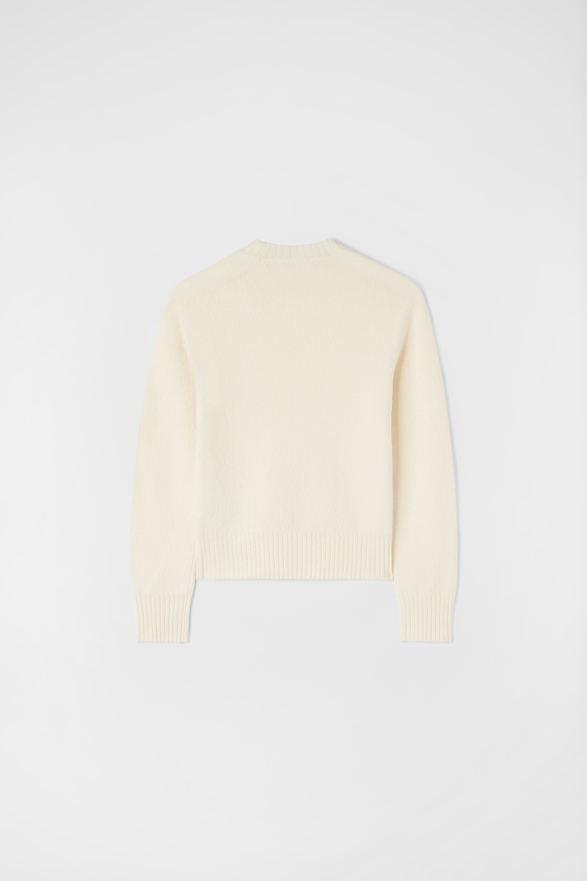 Wool Crew-Neck Sweater - Sweaters - Image 4