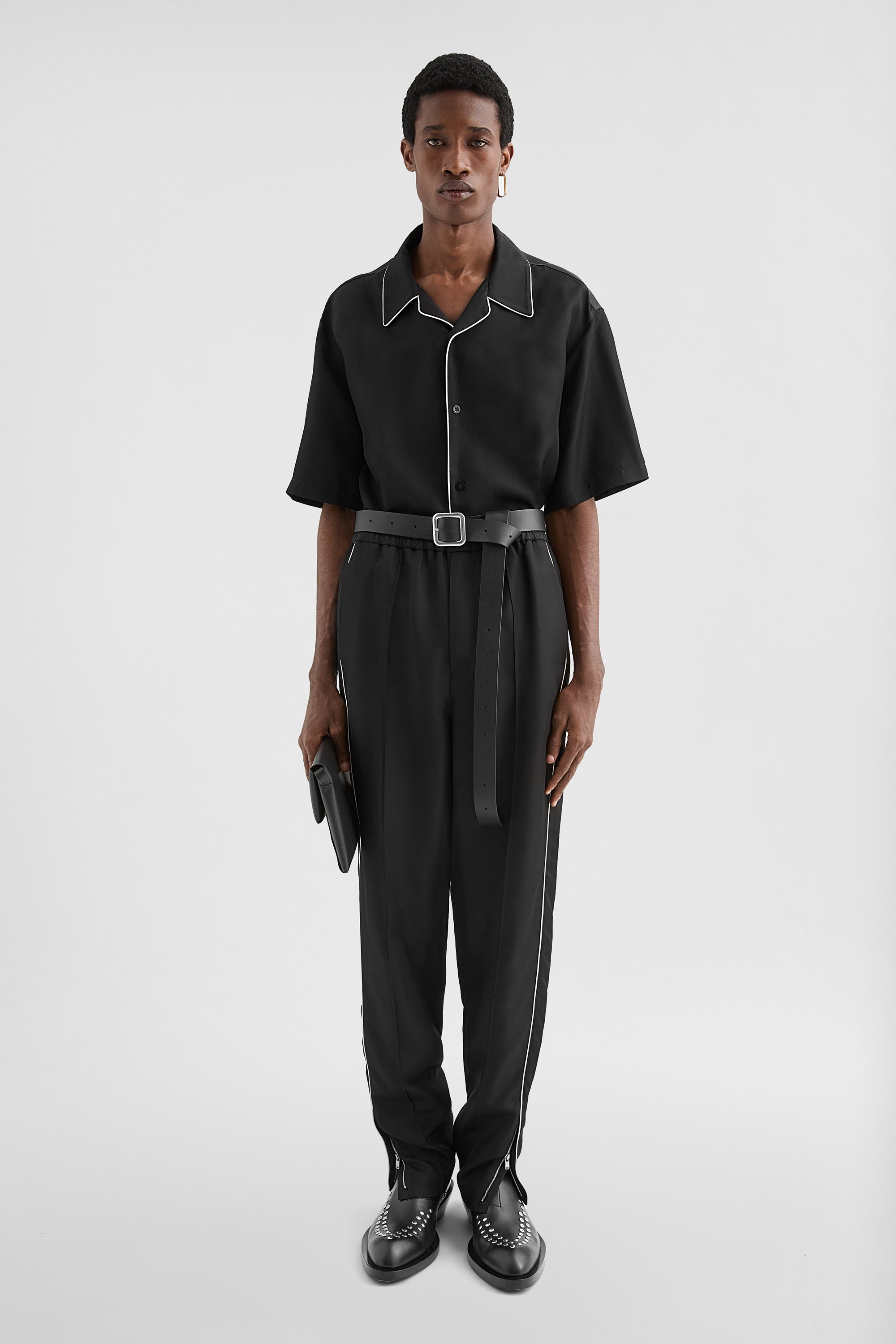 Fluid Viscose Shirt - Shirts - Image 1