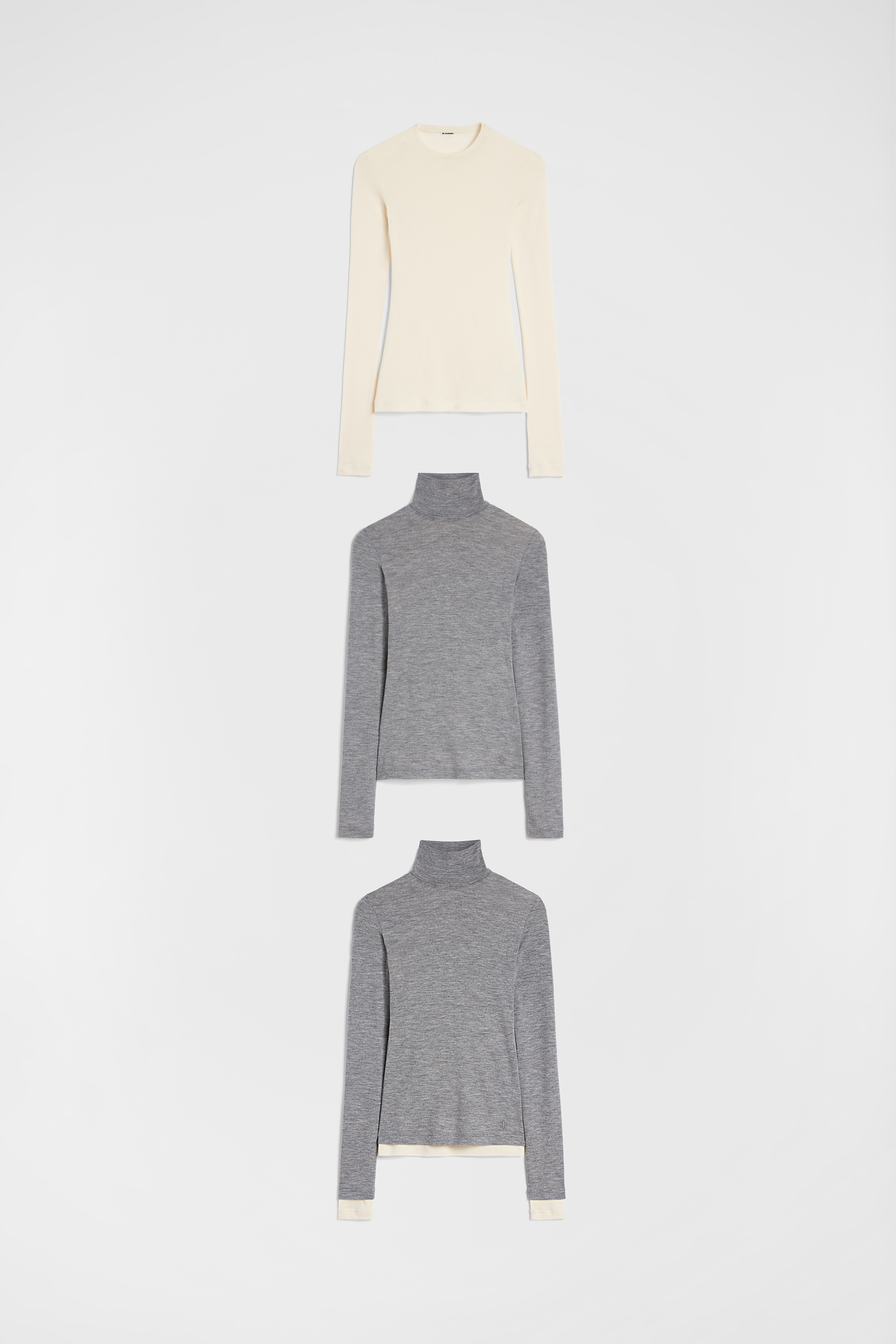 Lightweight Wool Layered T-Shirt - Long-sleeved tops - Image 5