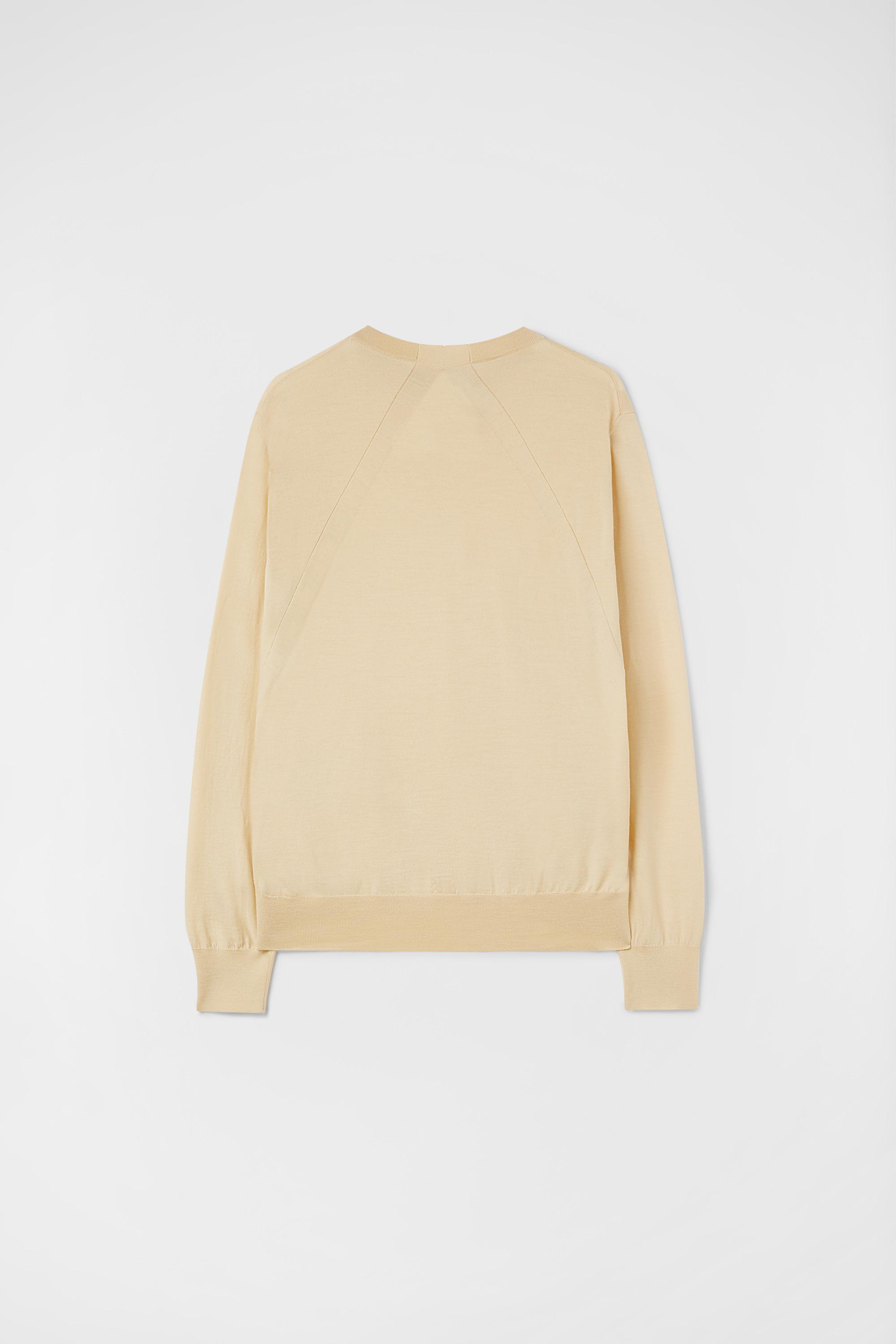 Lightweight Wool Crew-Neck Sweater - Sweaters - Image 7