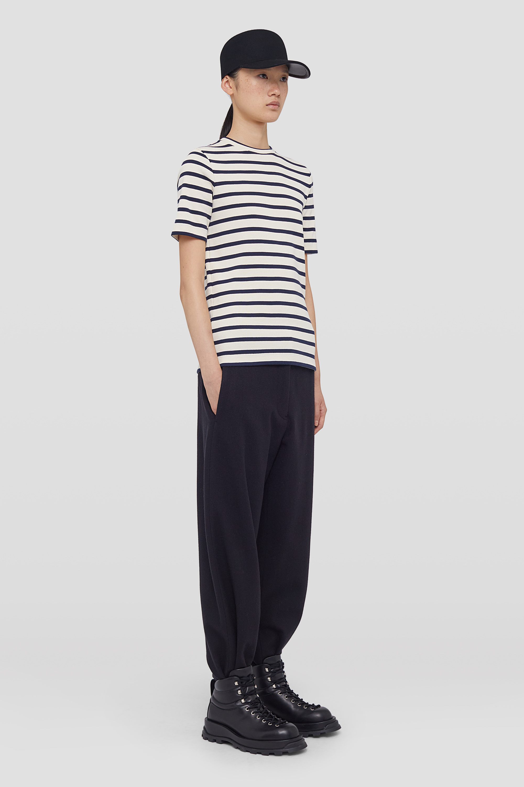 Cotton Crew-Neck T-Shirt - T-shirts - Image 2