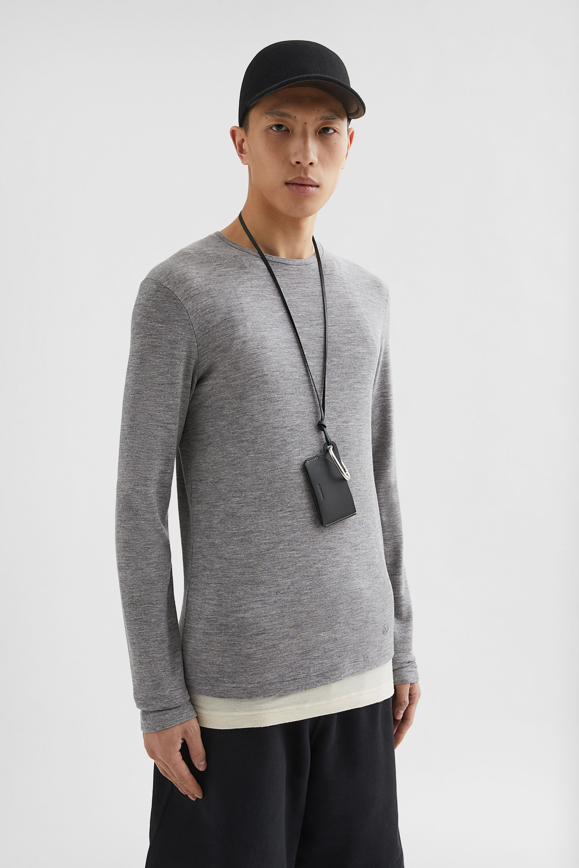 Lightweight Wool Layered T-Shirt - Long-sleeved tops - Image 2