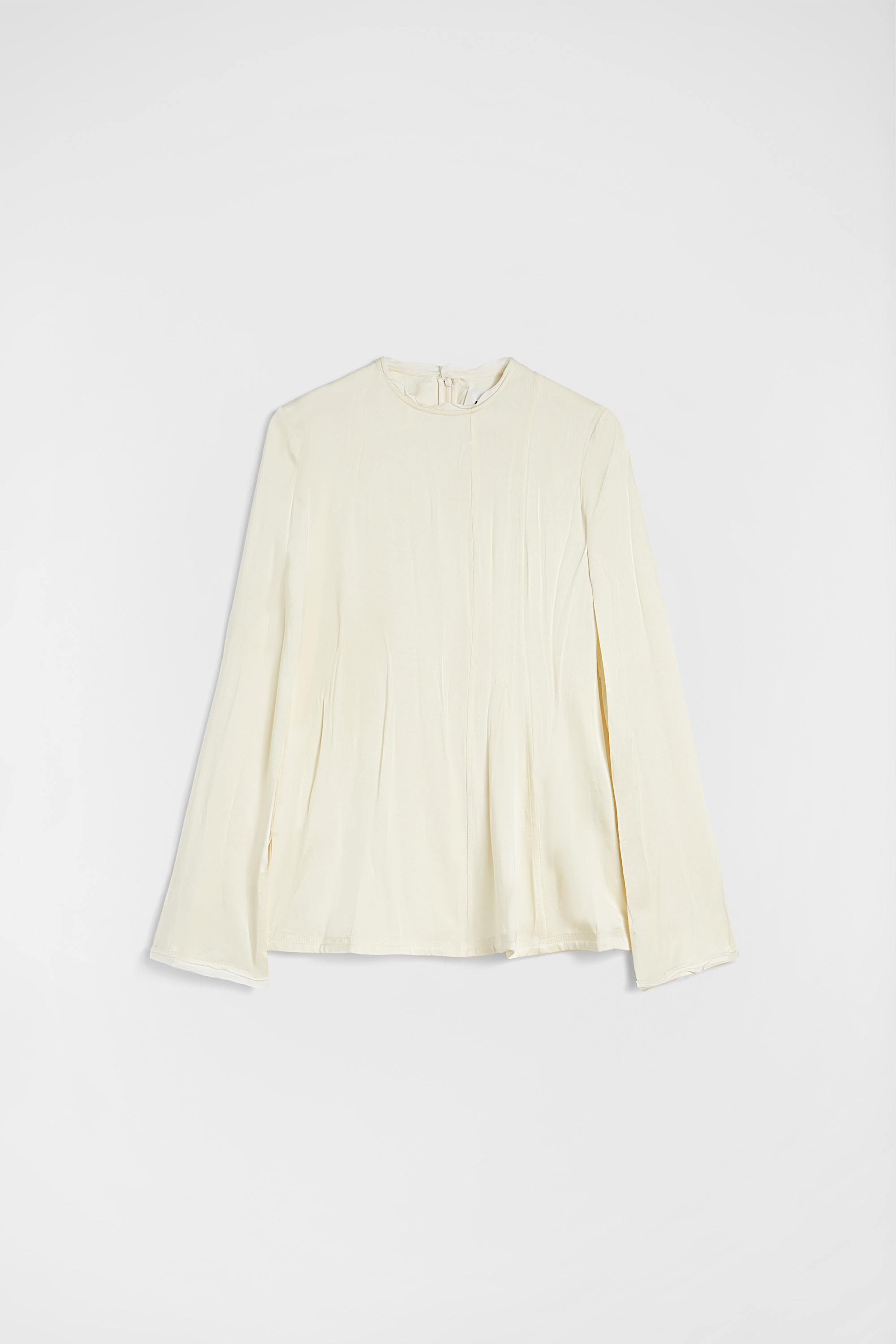 Envers Satin Crew-Neck Top - Tops - Image 5
