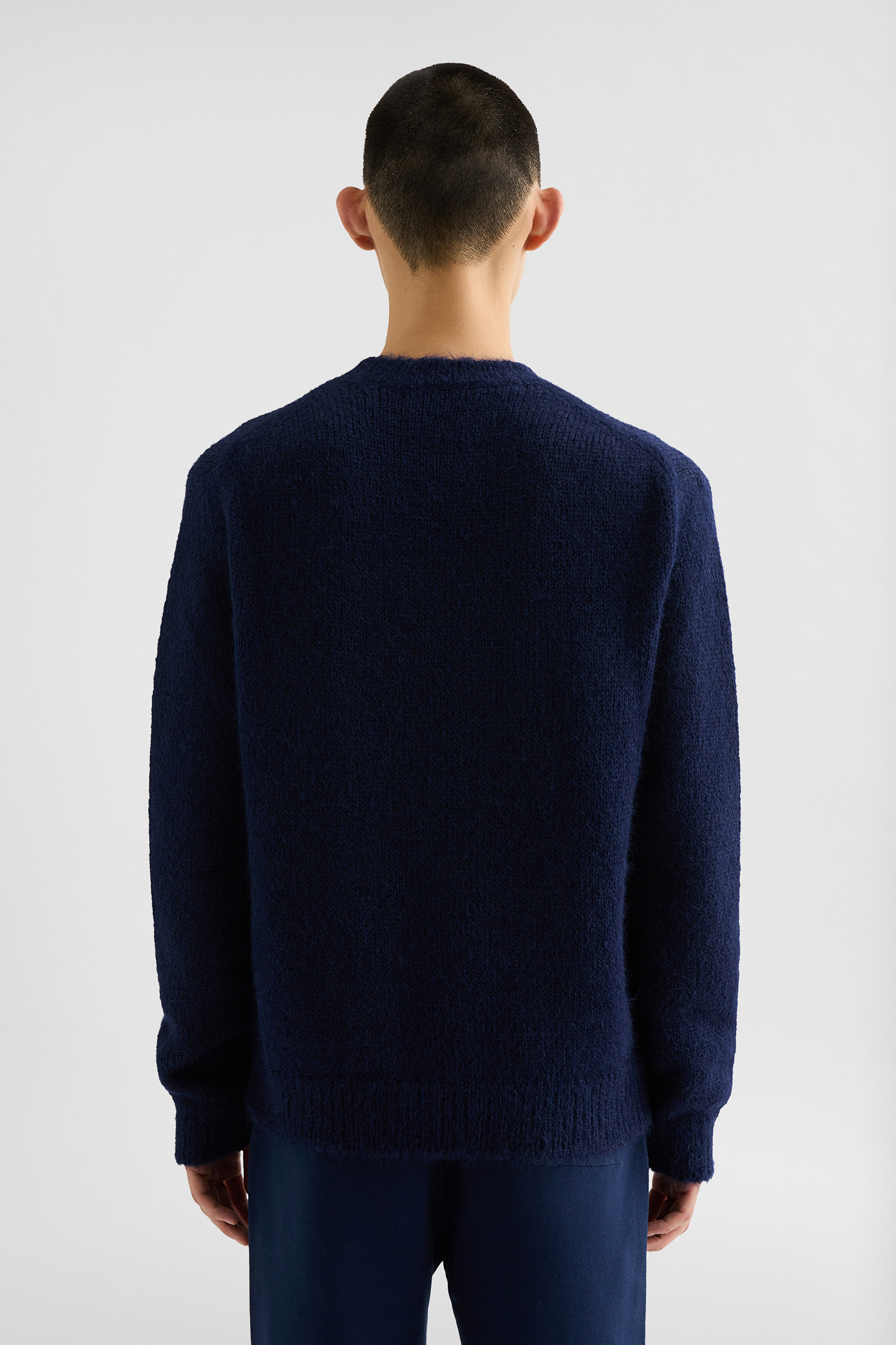 Midweight Wool Crew-Neck Sweater - Sweaters - Image 4