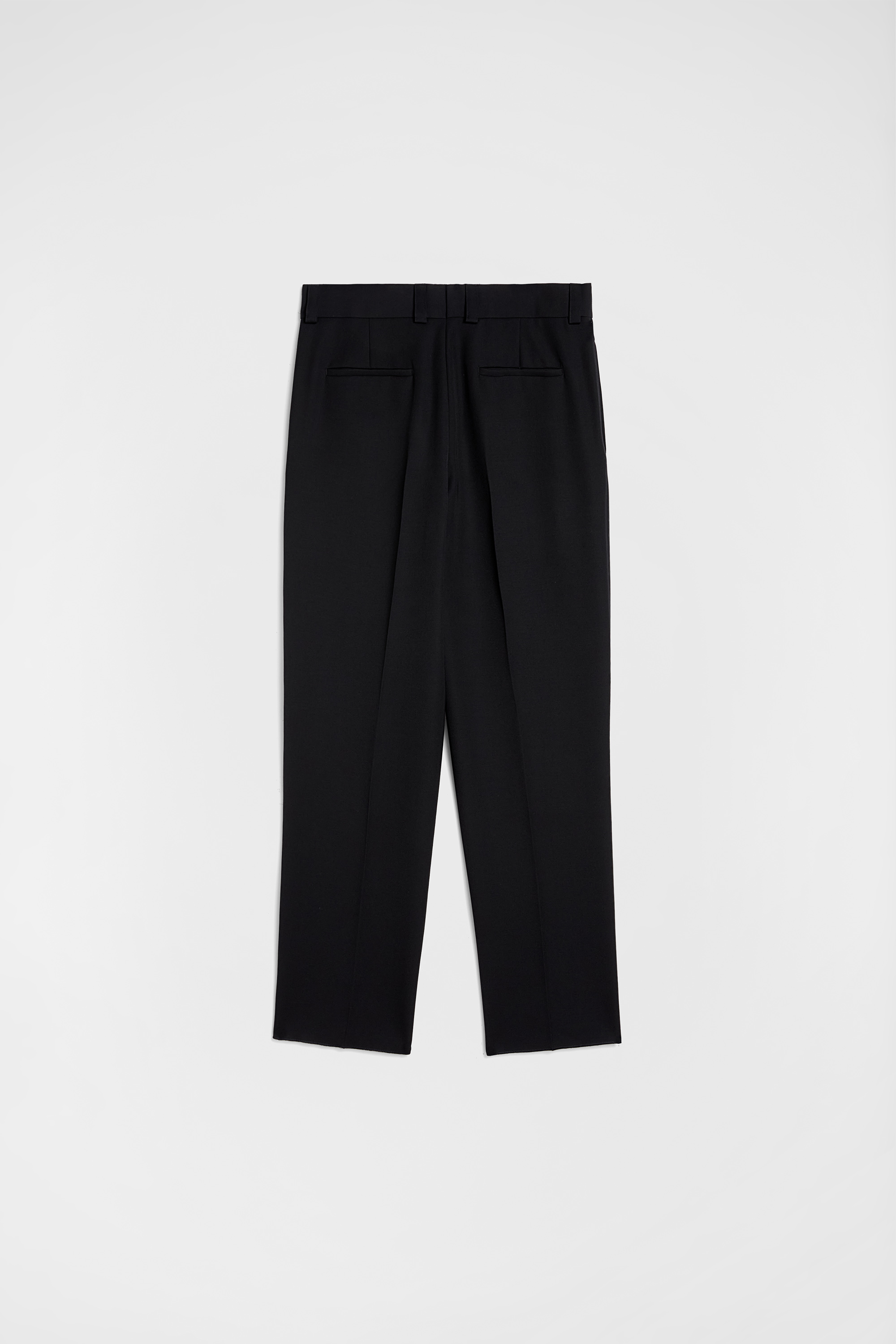 Wool Gabardine Trousers - Trousers - Image 8