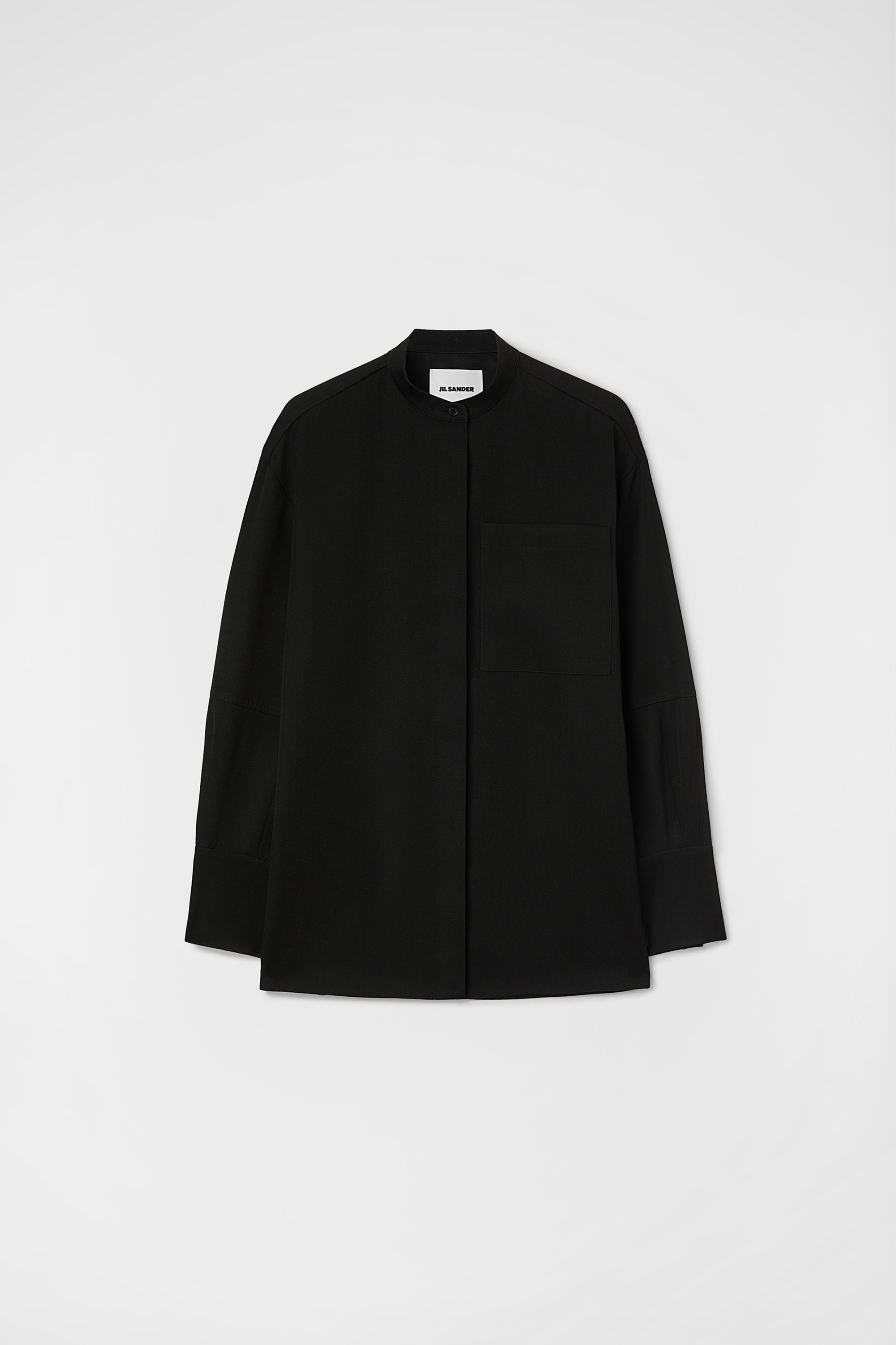 Lightweight Wool Gabardine Shirt - Shirts - Image 5