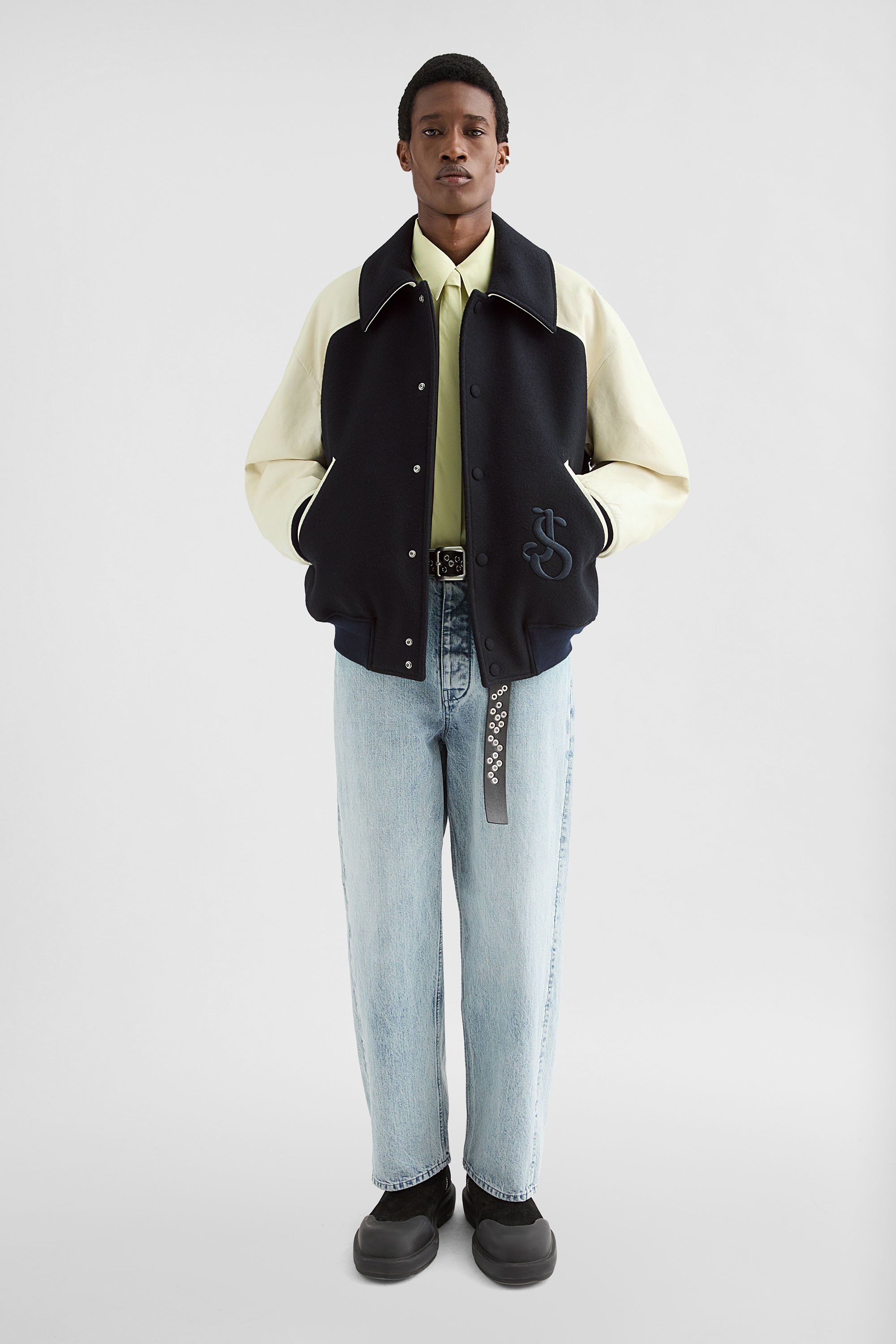Loose Denim Trousers - Trousers - Image 1