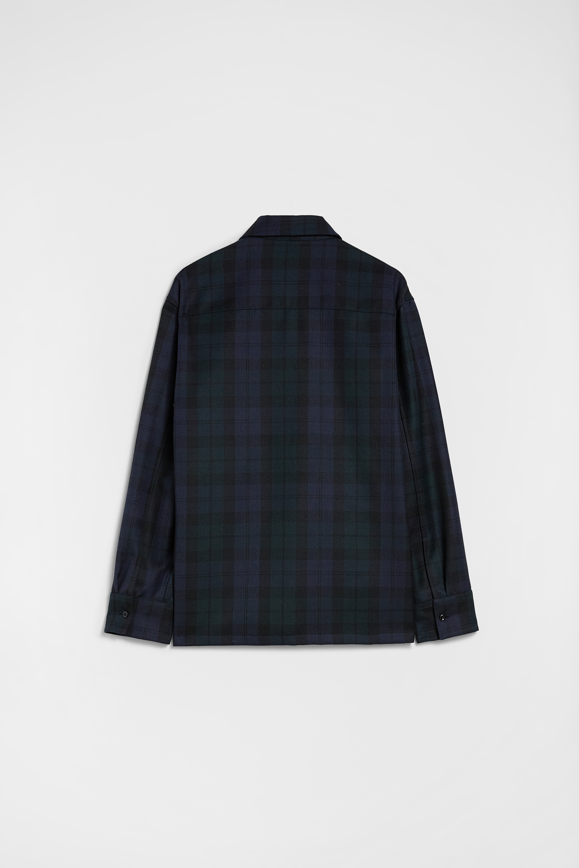Wool Zip-Up Shirt - Shirts - Image 7