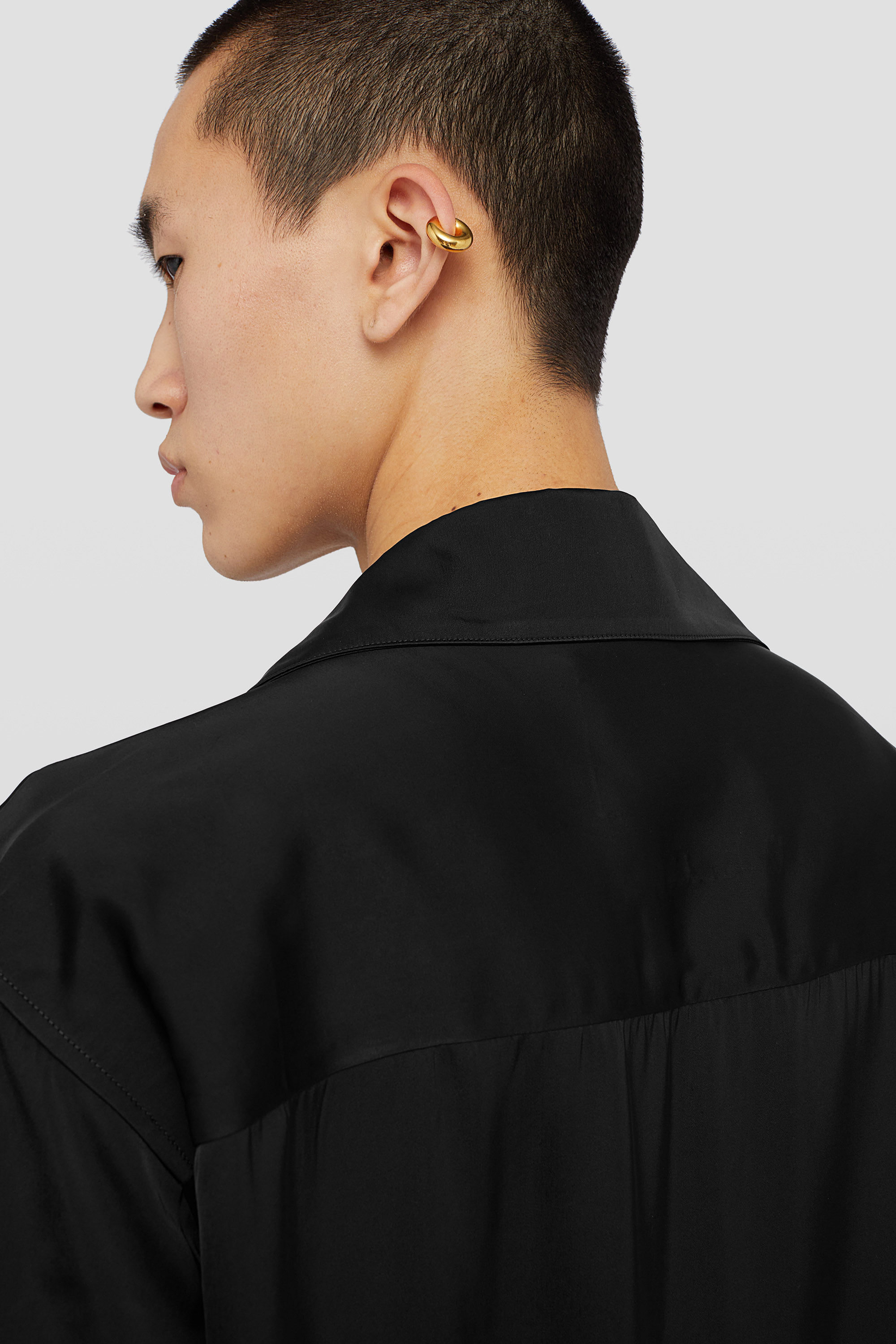 Fluid Viscose Shirt - Shirts - Image 3