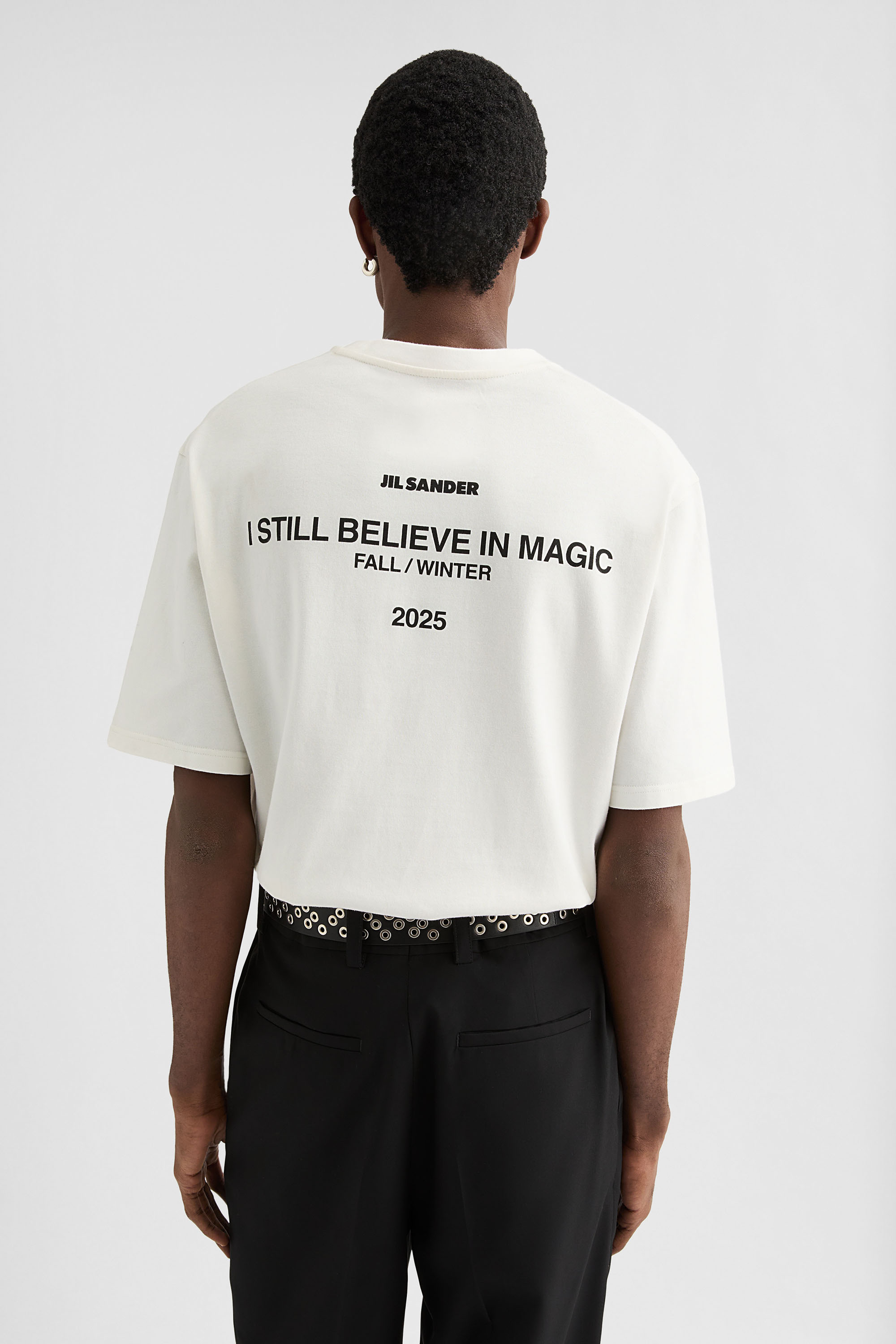 Cotton Crew-Neck T-Shirt - T-shirts - Image 4