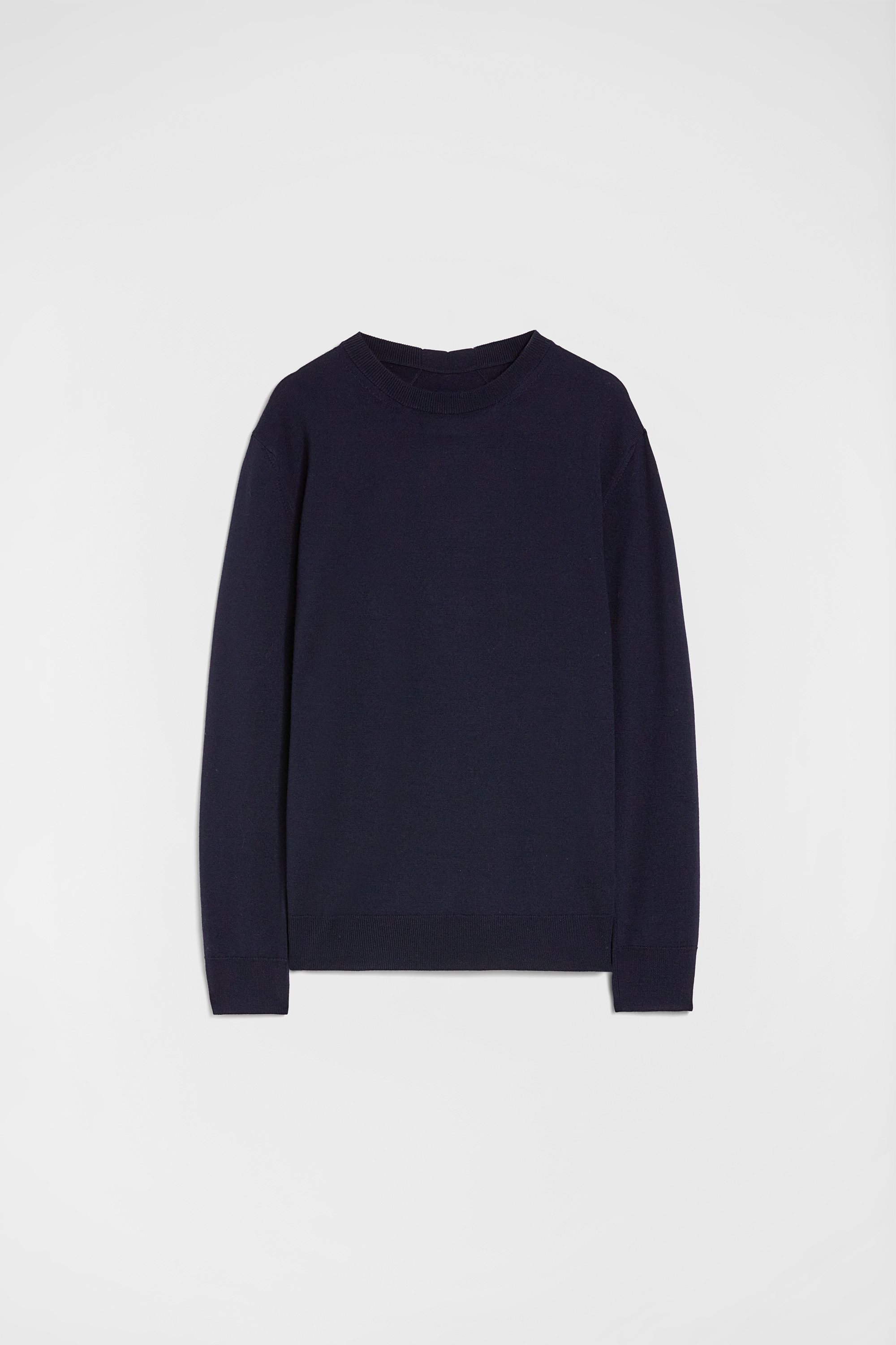 Midweight Wool Crew-Neck Sweater - Sweaters - Image 5