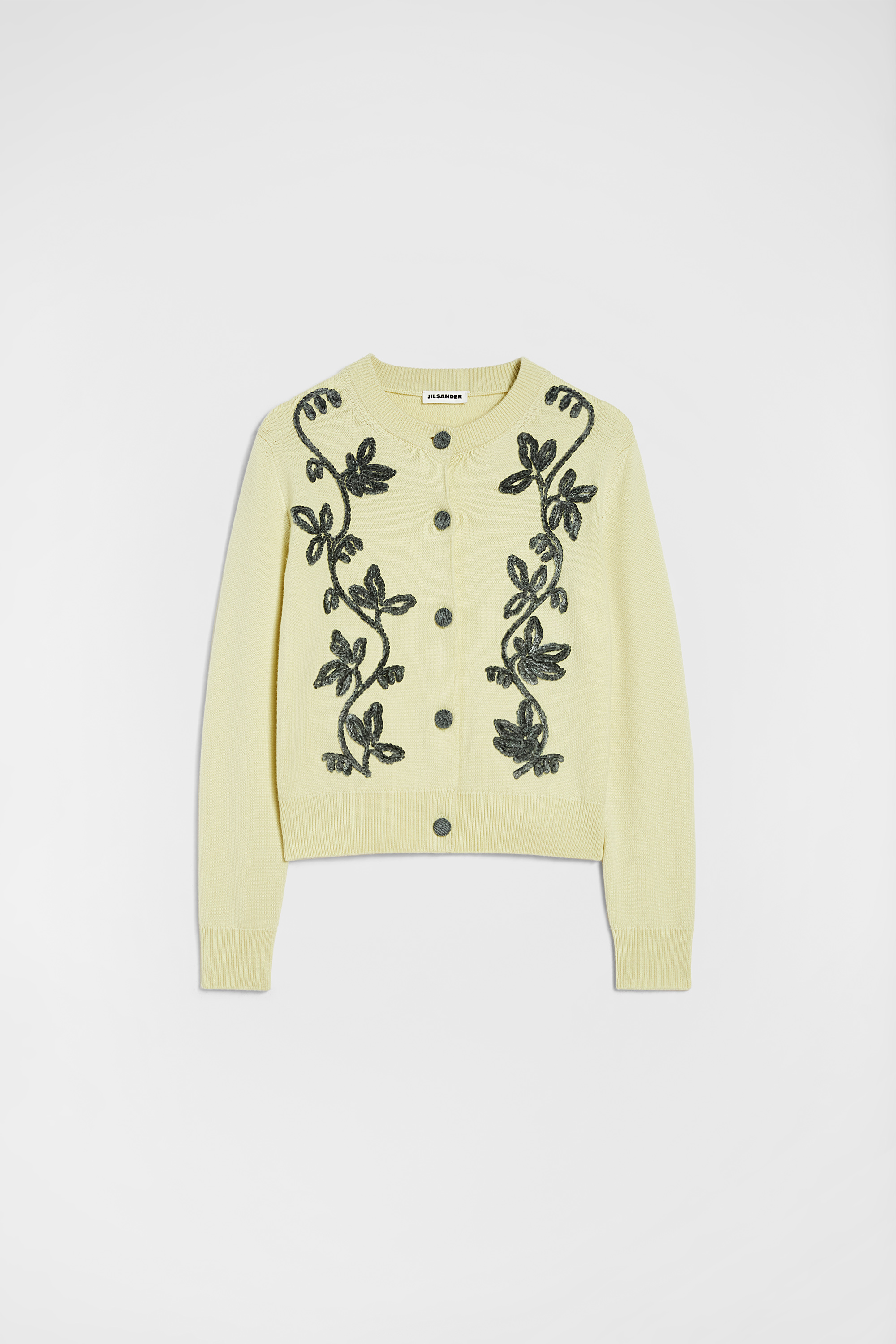 Wool Blend Embroidered Cardigan - Cardigans - Image 6