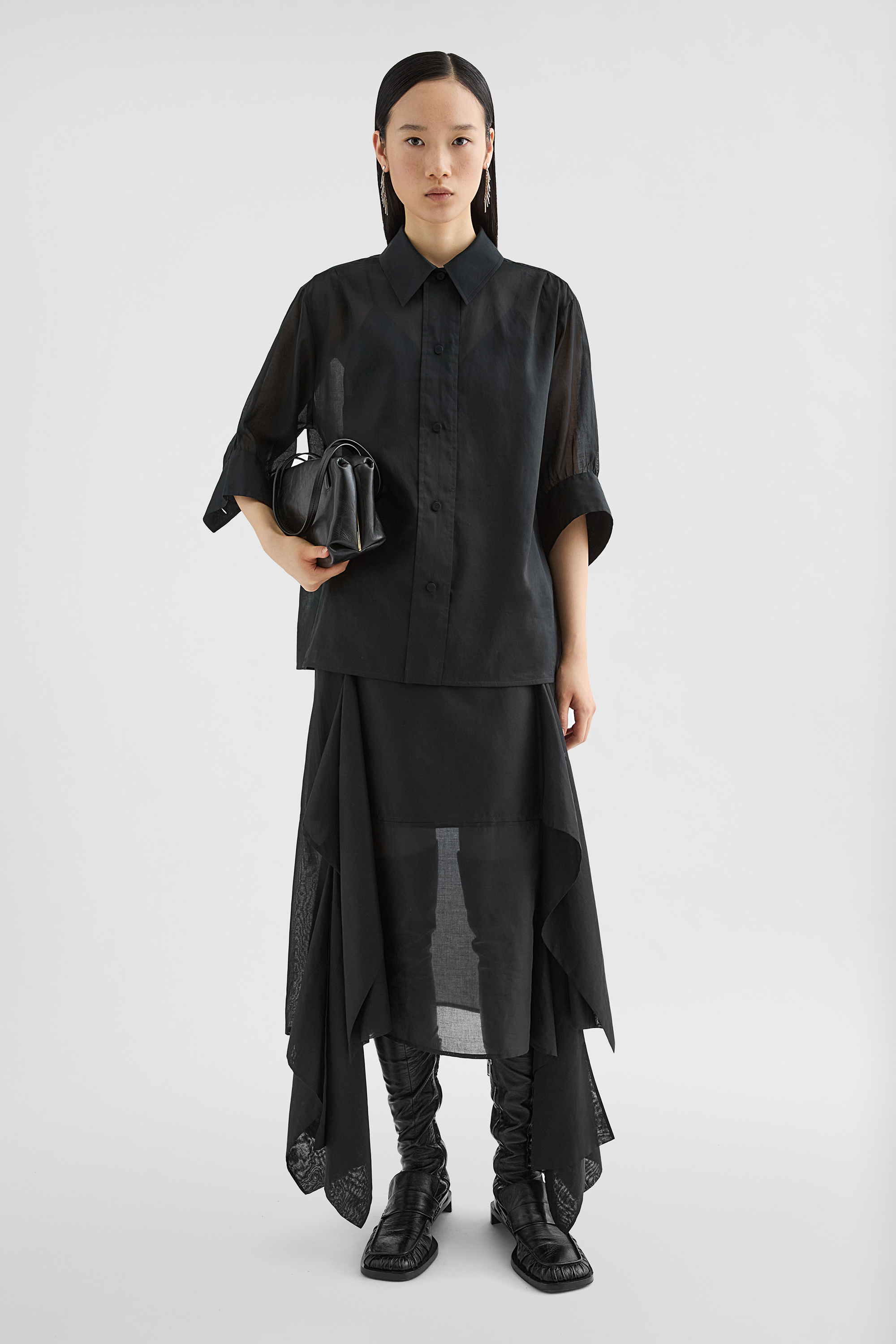 Cotton Muslin Shirt - Shirts - Image 1