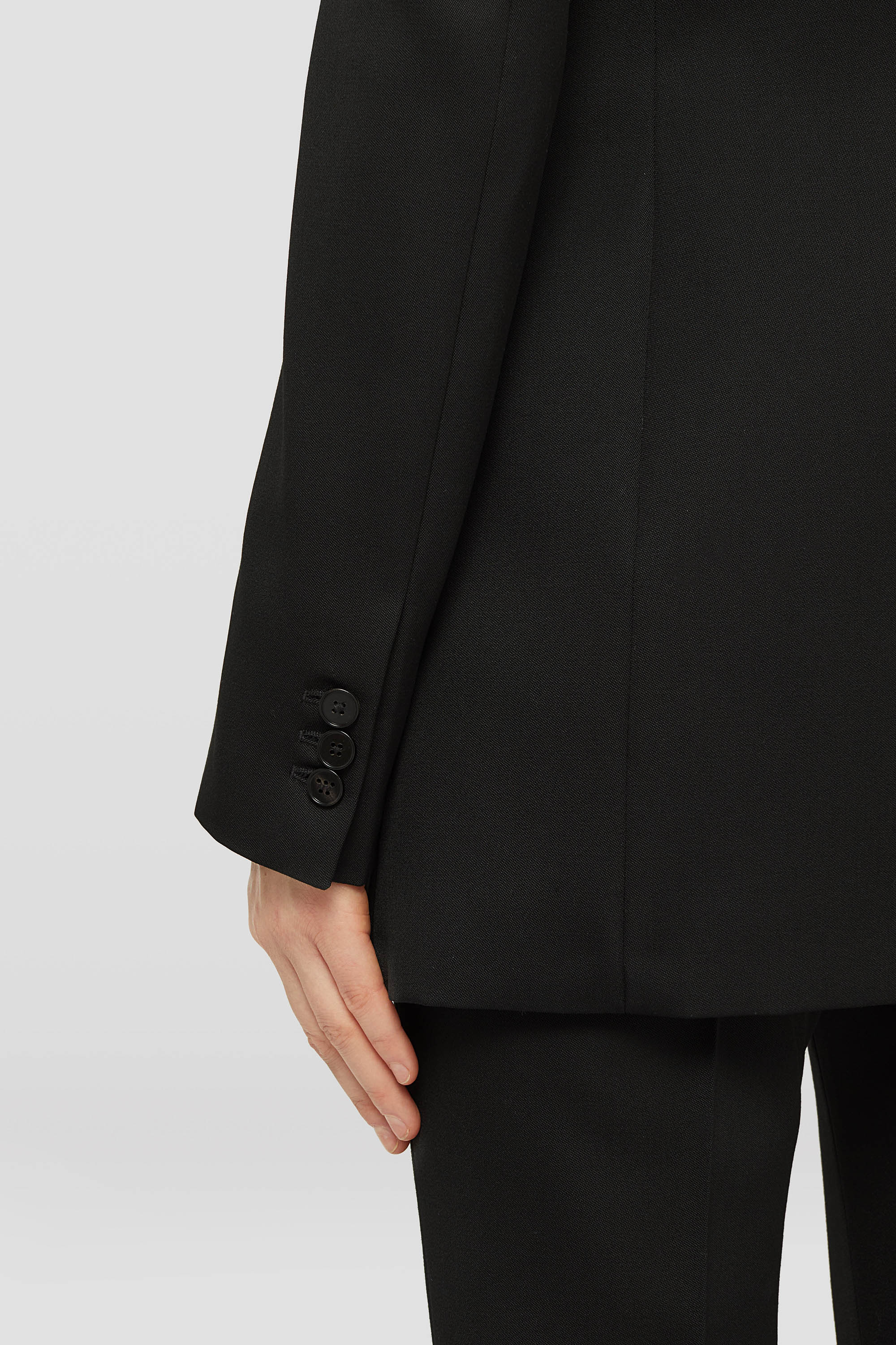 Wool Tailored Jacket - Jackets - Image 4