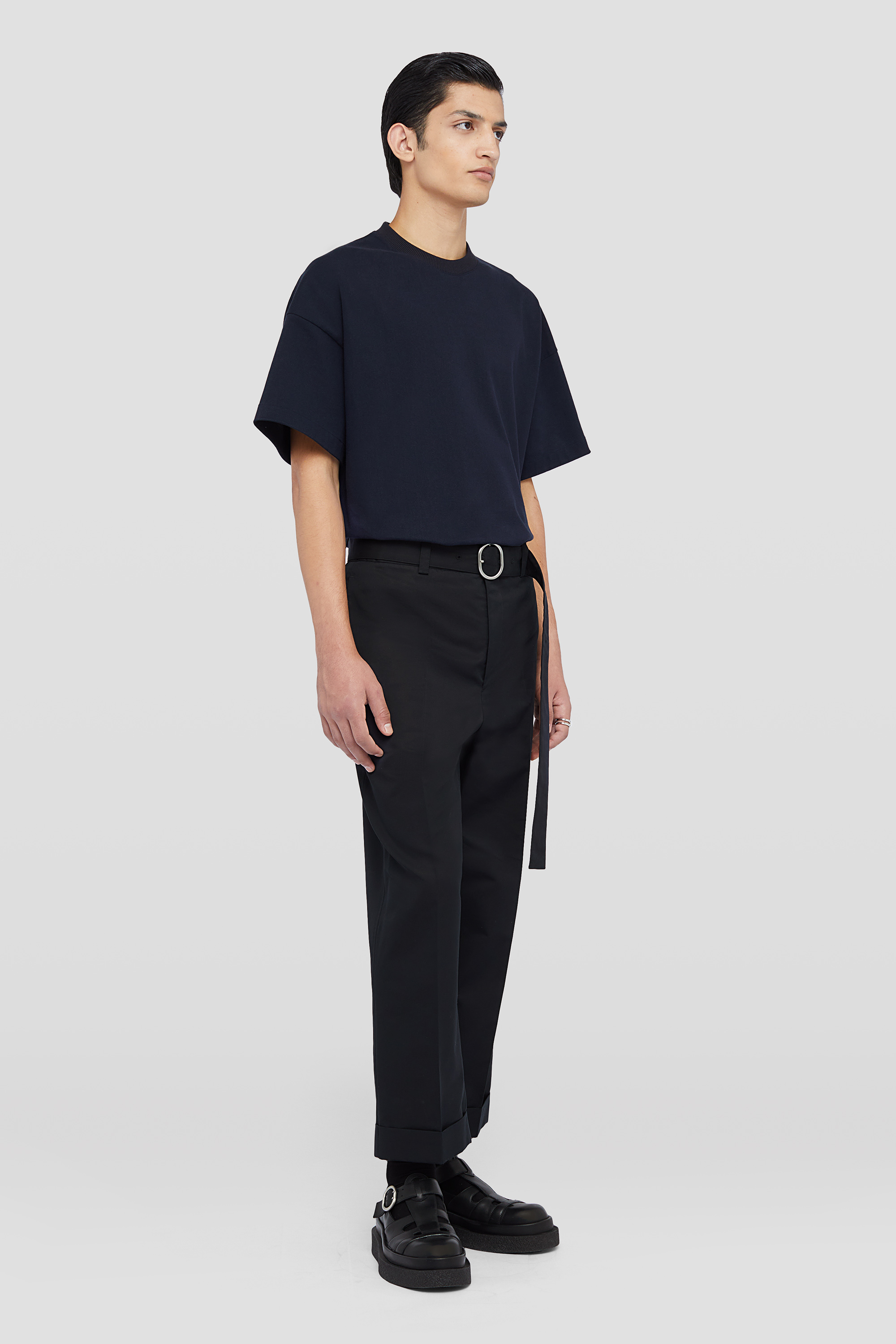 Cotton Crew-Neck T-Shirt - T-shirts - Image 2