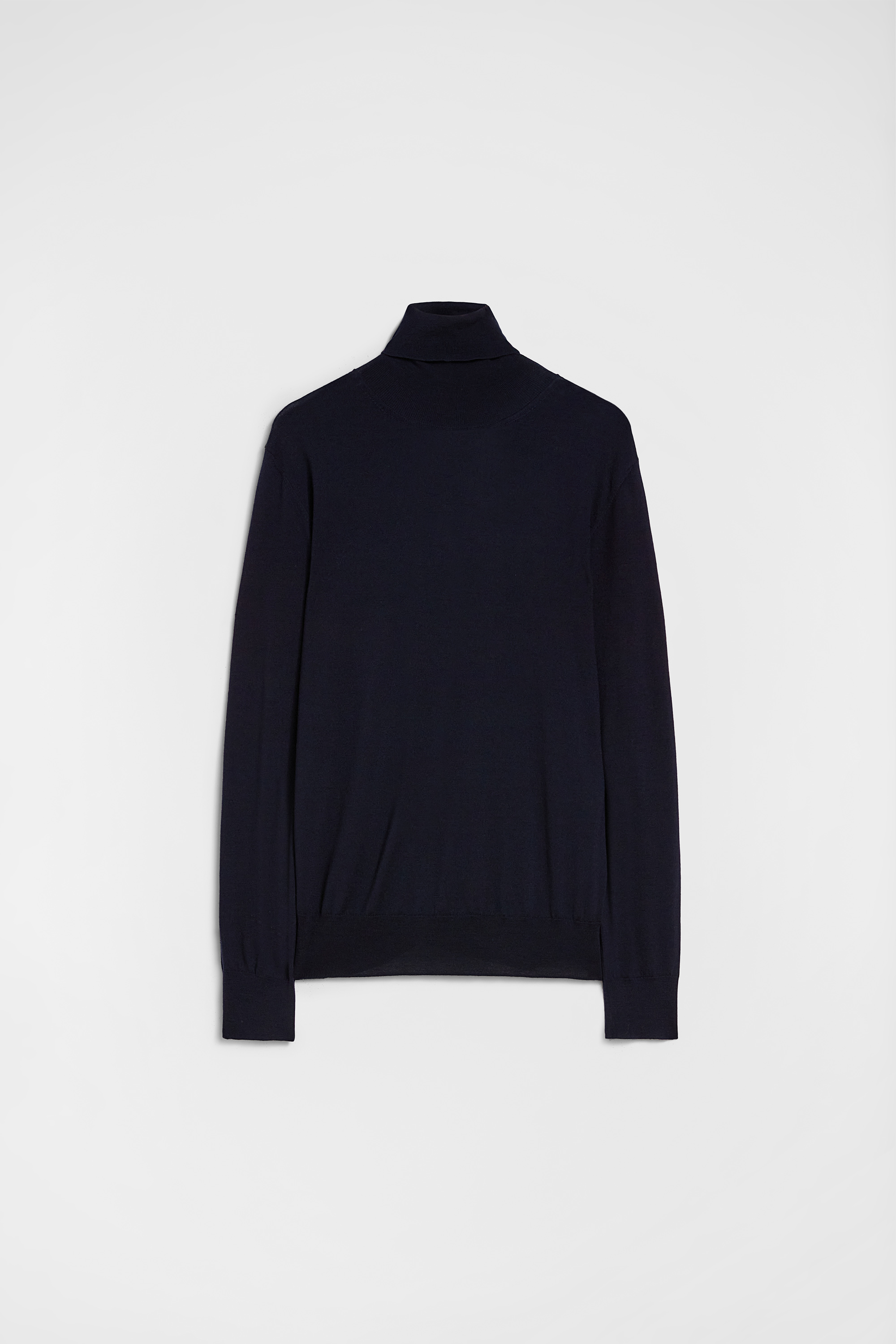 Lightweight Wool High-Neck Sweater - Sweaters - Image 5