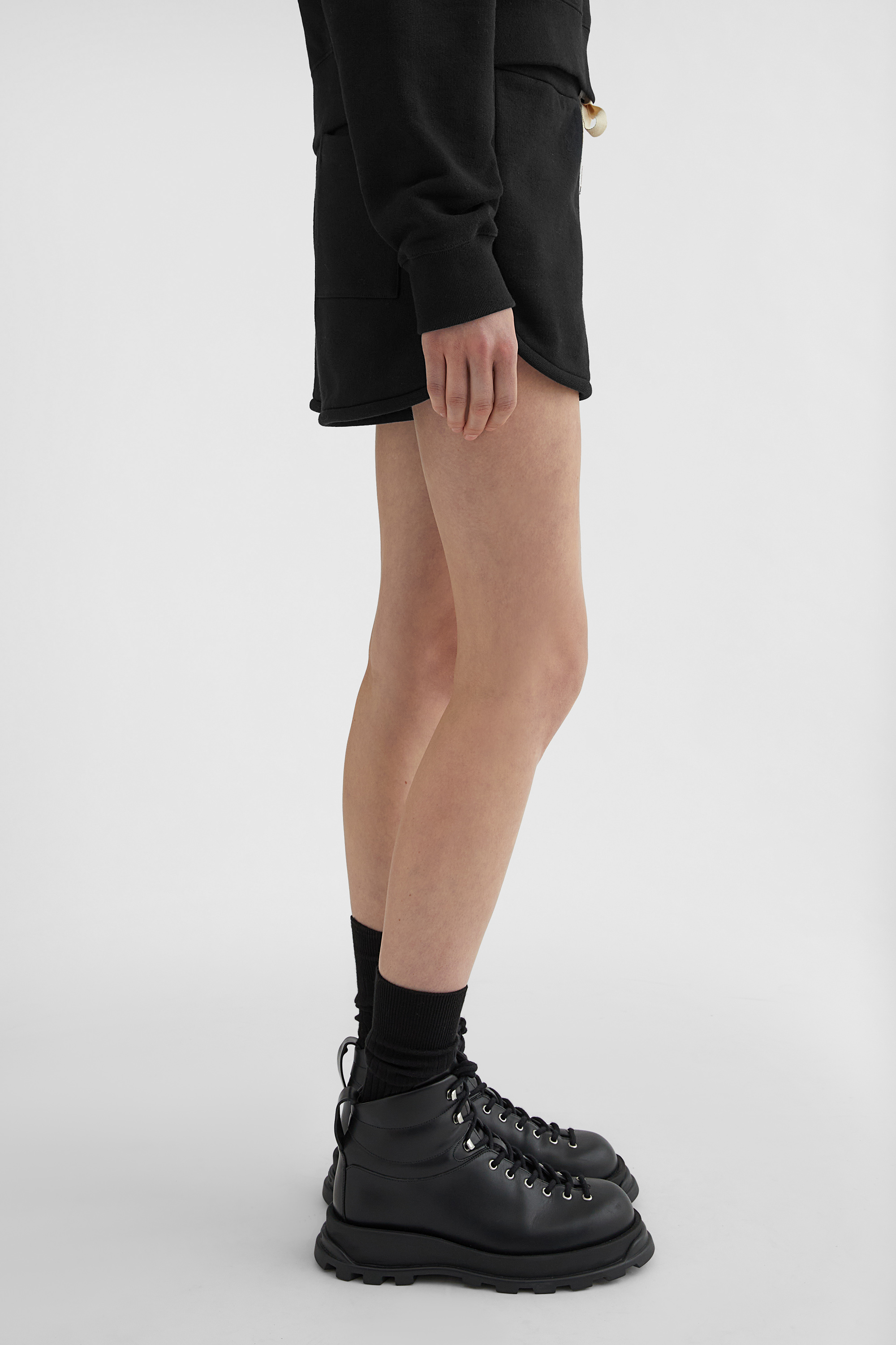 Cotton Terry Shorts - Shorts - Image 3