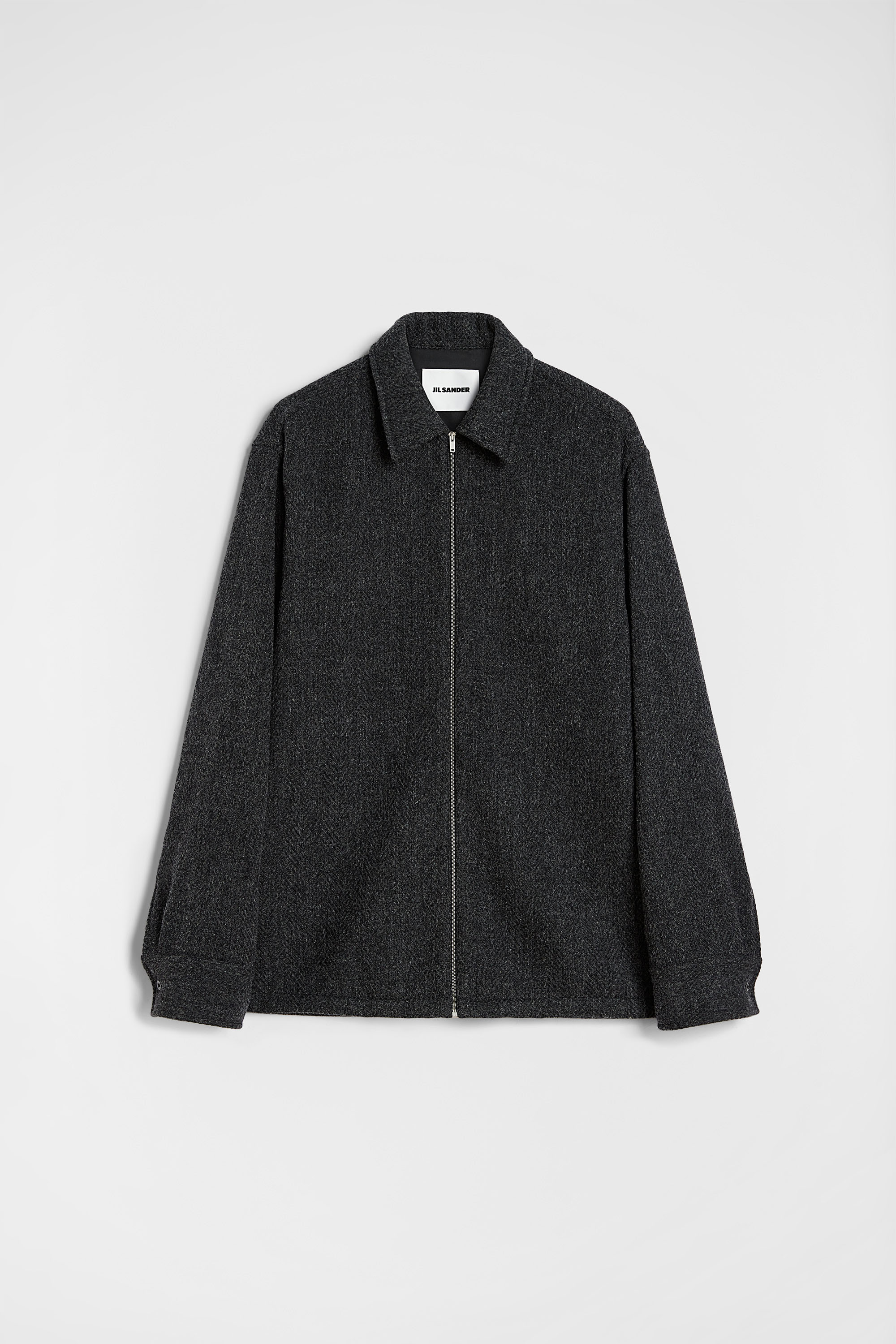 Hemdjacke aus Woll-Chevron - Jacken - Image 5