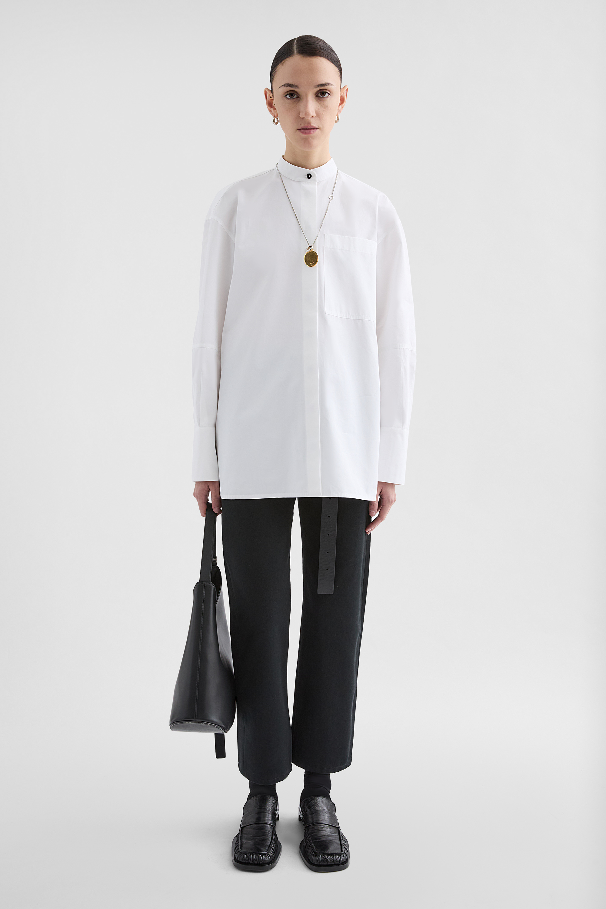 Slim Denim Trousers - Trousers - Image 1