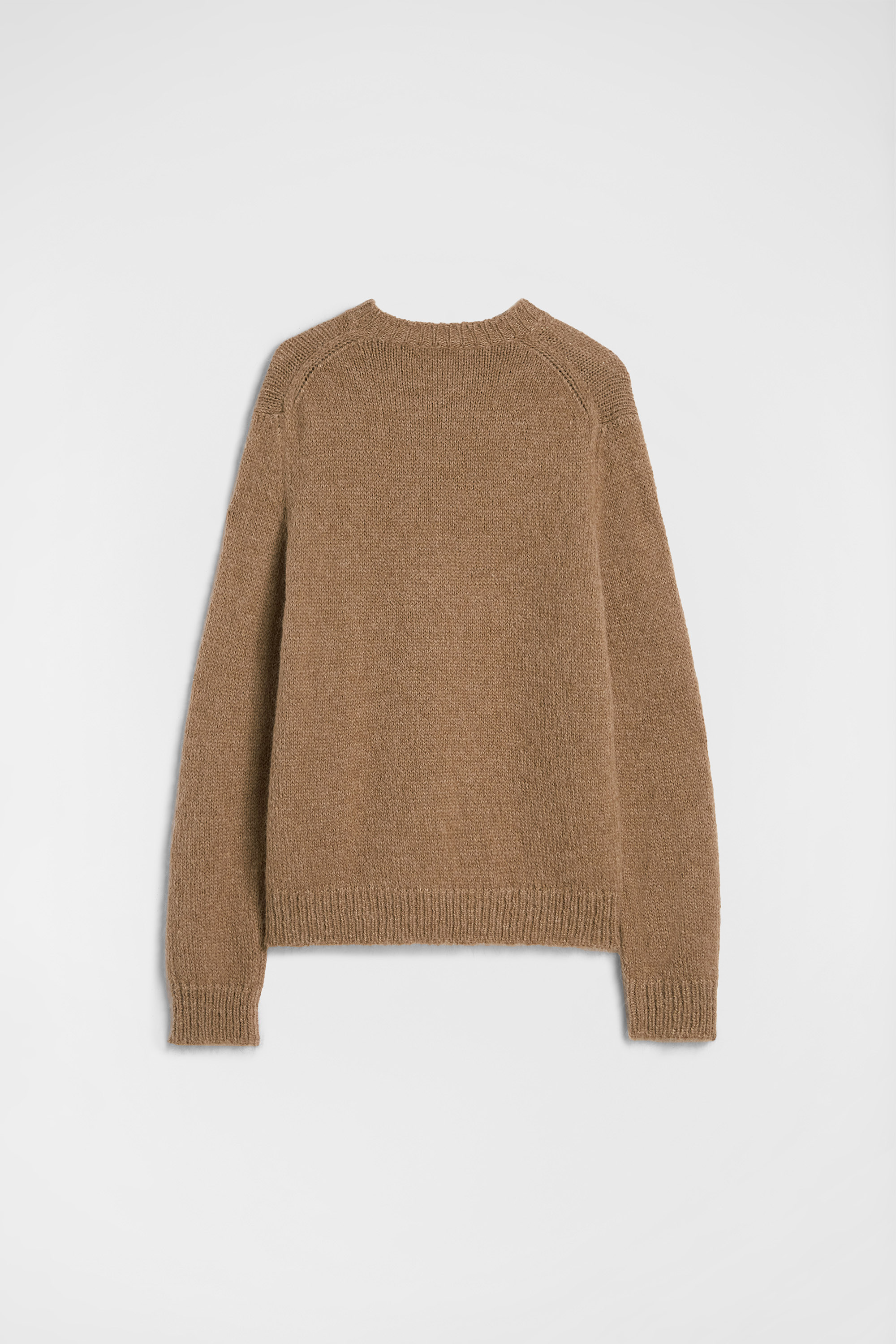 Midweight Wool Blend Crew-Neck Sweater - Sweaters - Image 7