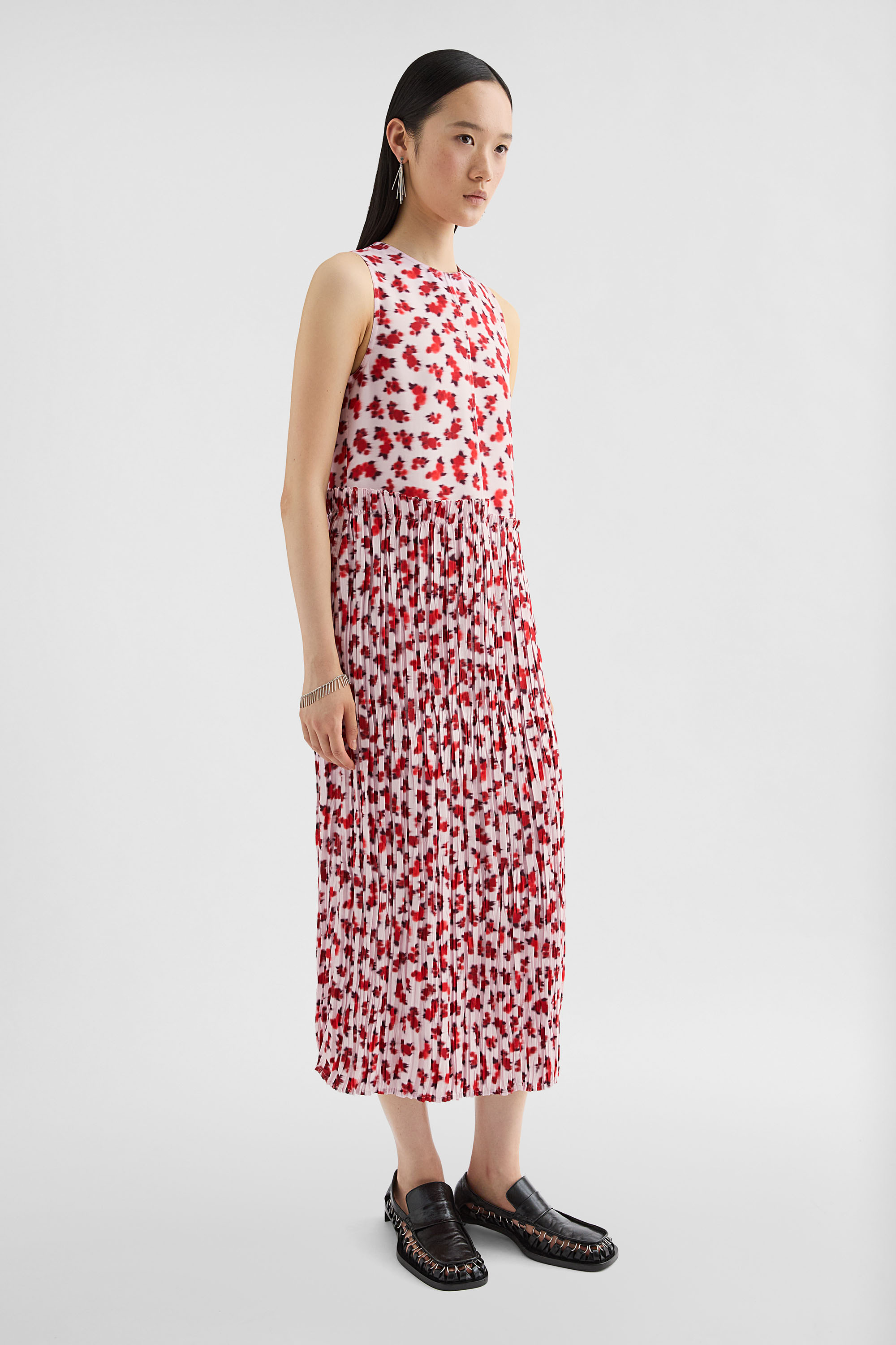 Fluid Viscose Printed Dress - Dresses - Image 2