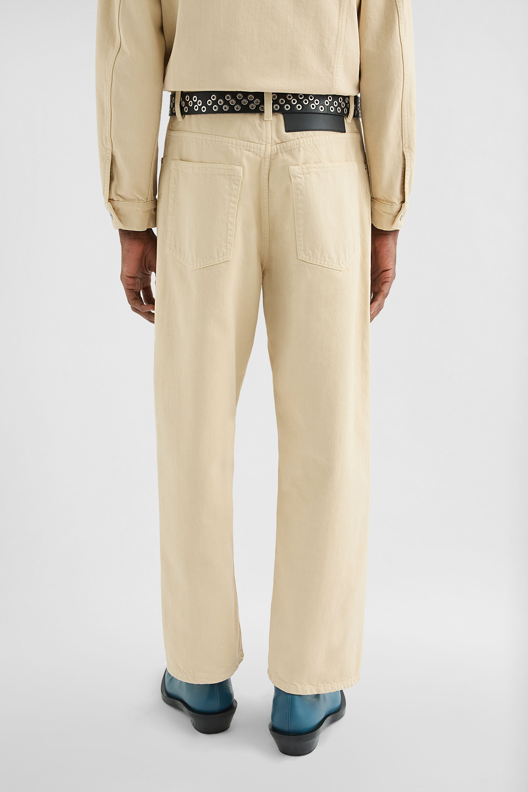 Loose Denim Trousers - Trousers - Image 4