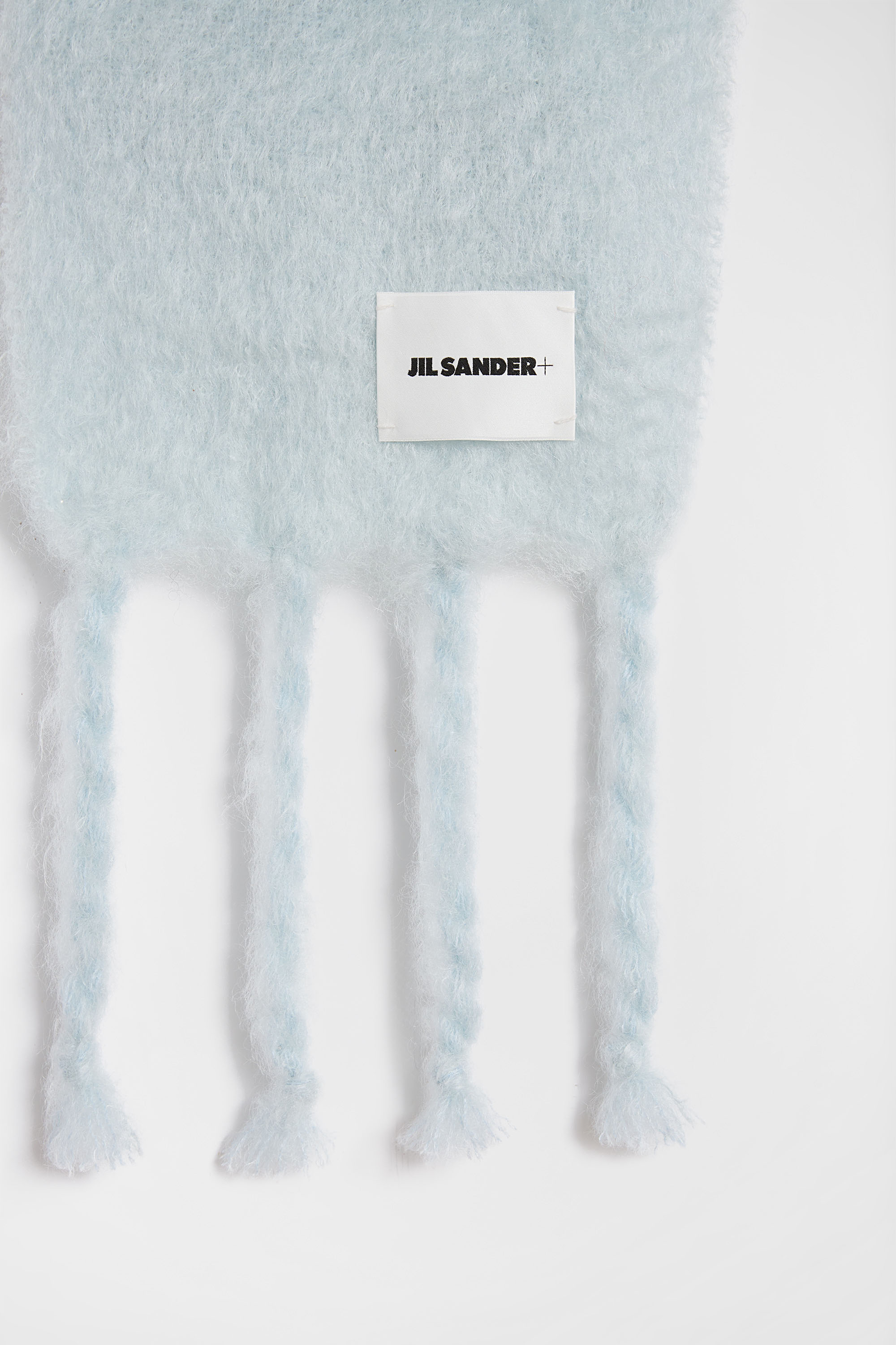 Slim Wool Blend Scarf - Scarves - Image 4