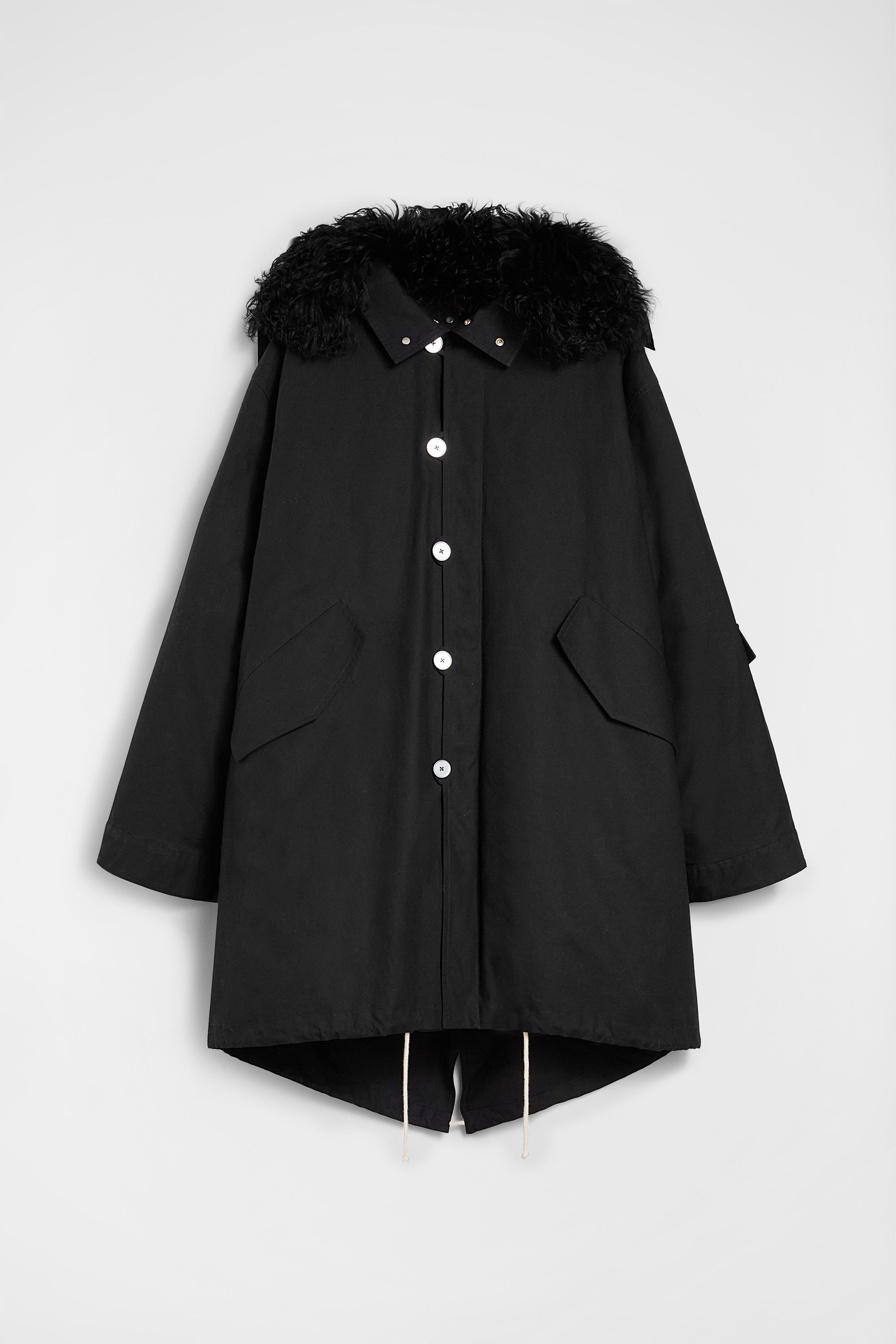 Cotton Padded Parka - Coats - Image 6