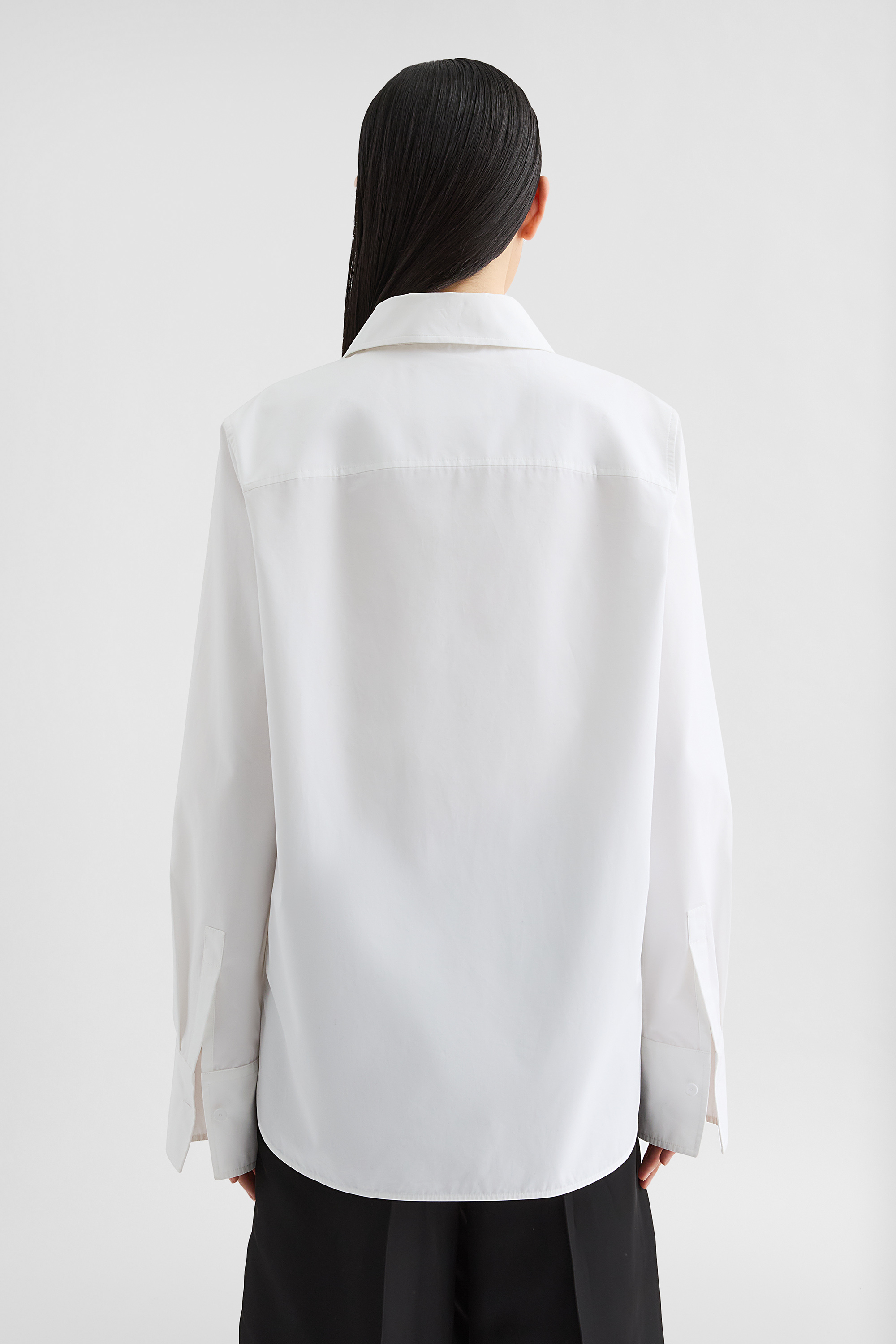 Cotton Poplin Shirt - Shirts - Image 4