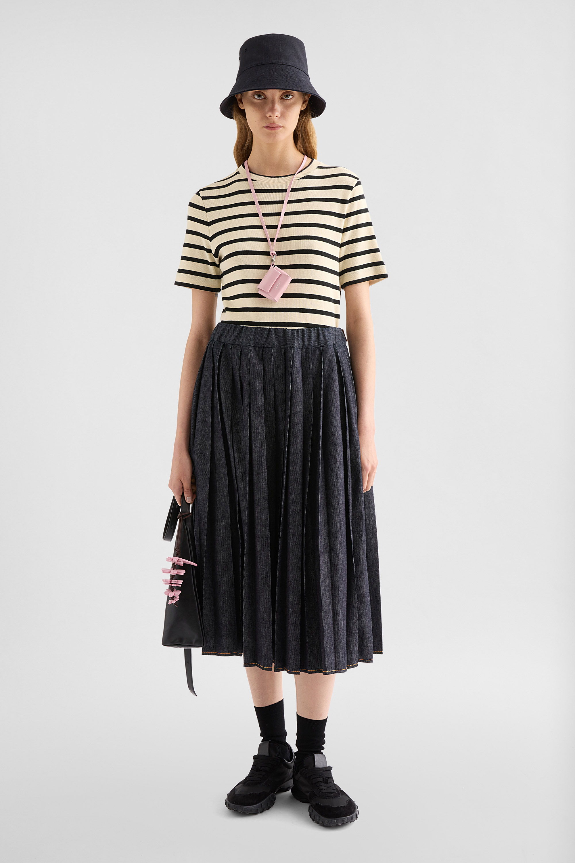 Cotton Crew-Neck T-Shirt - T-shirts - Image 1