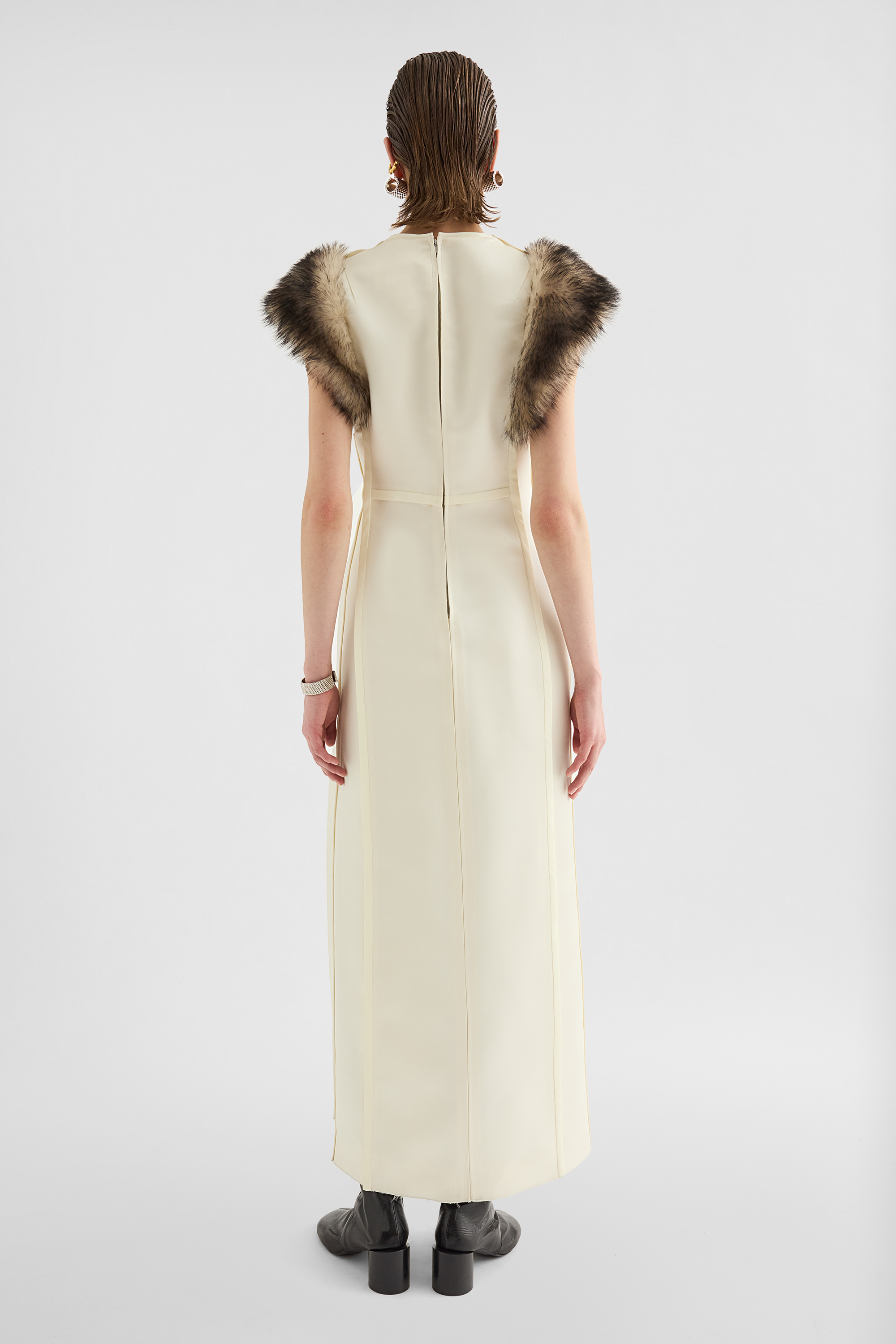 Kleid aus Duchesse - Kleider - Image 4