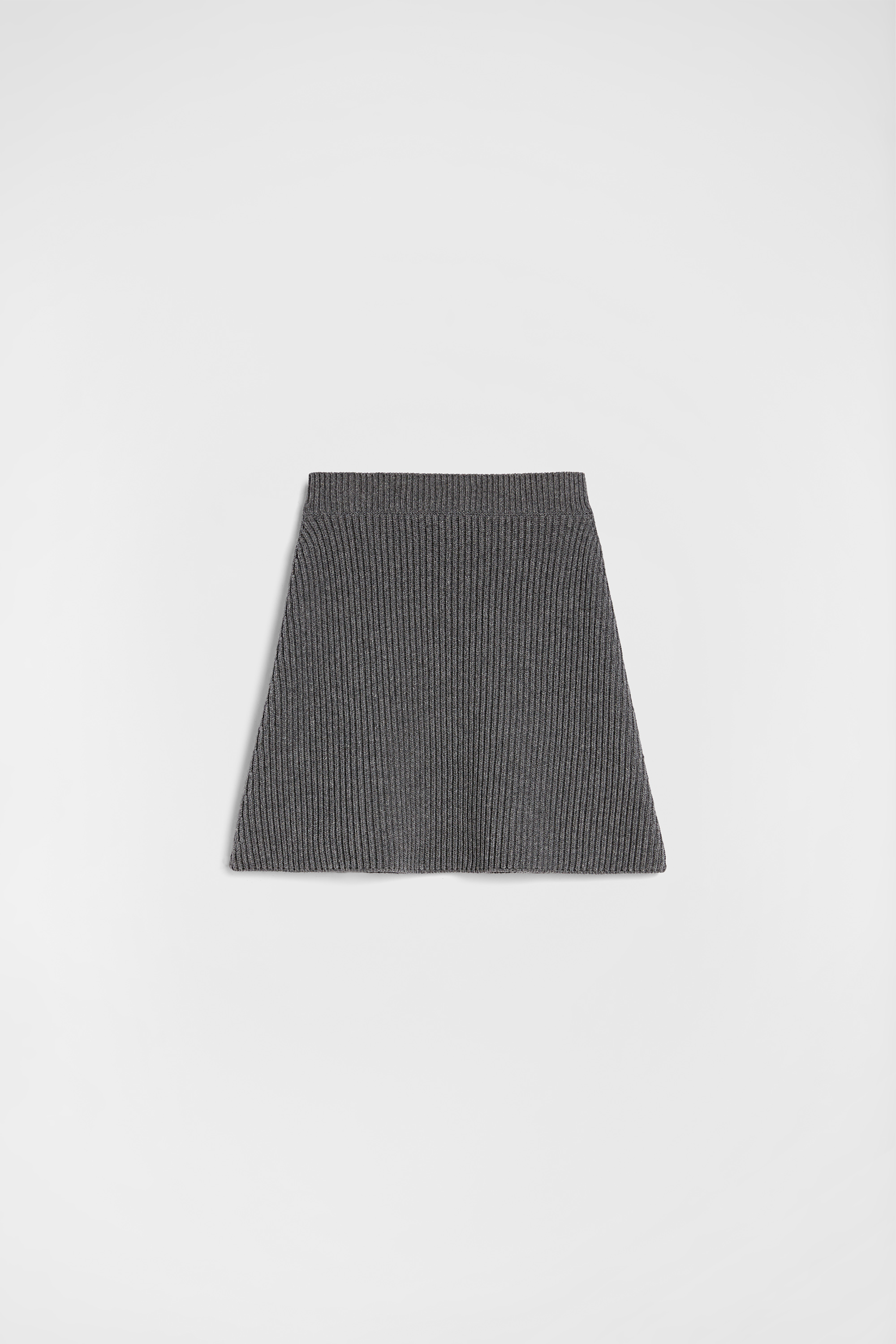 Wool Knit Mini Skirt - Skirts - Image 7
