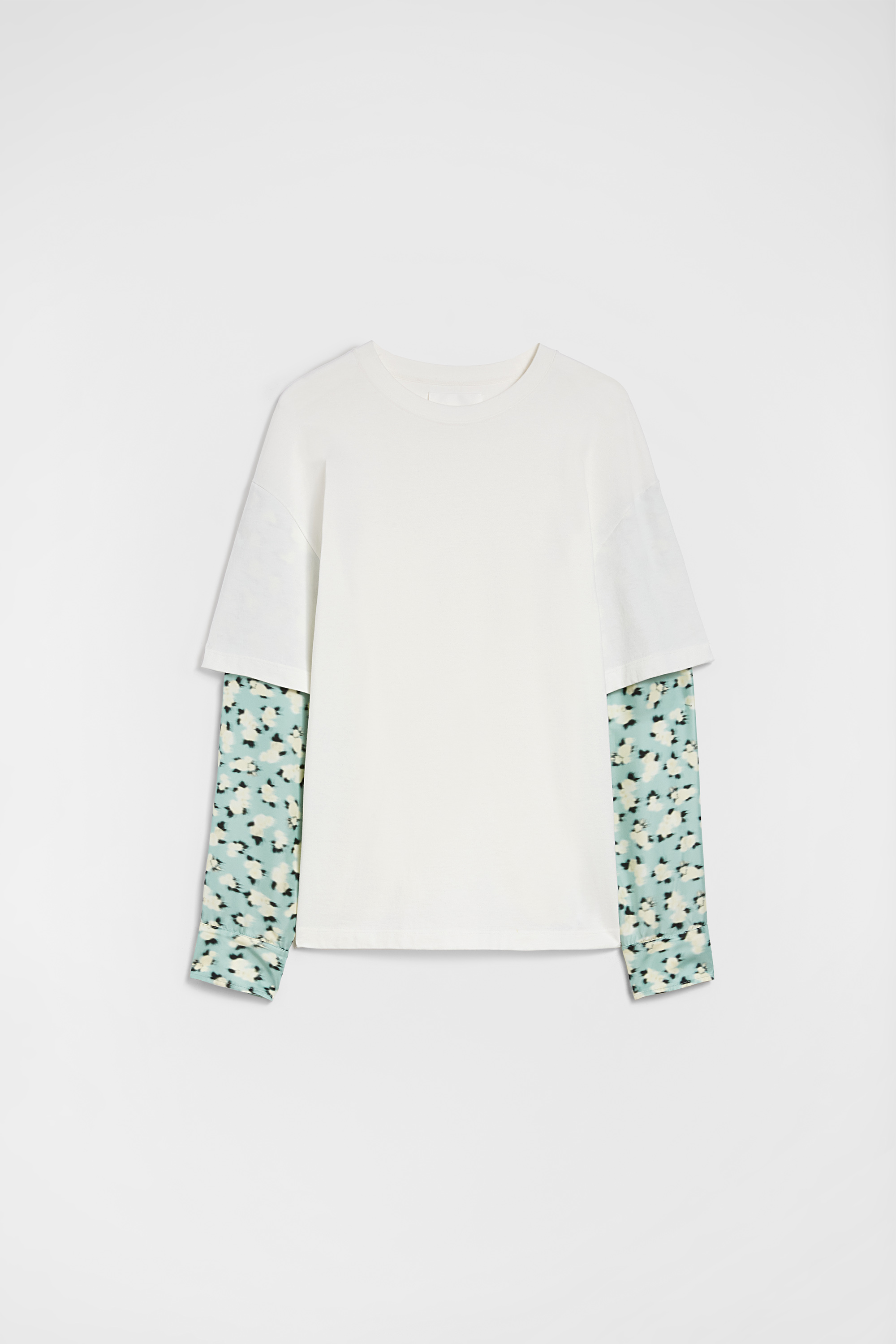Cotton Crew-Neck T-Shirt - T-shirts - Image 5