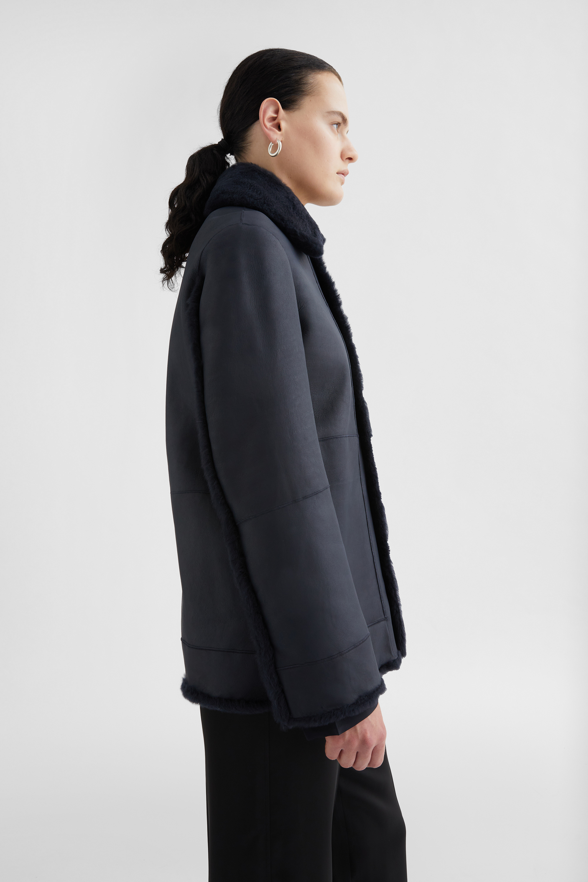 Shearling Caban - Jackets - Image 2
