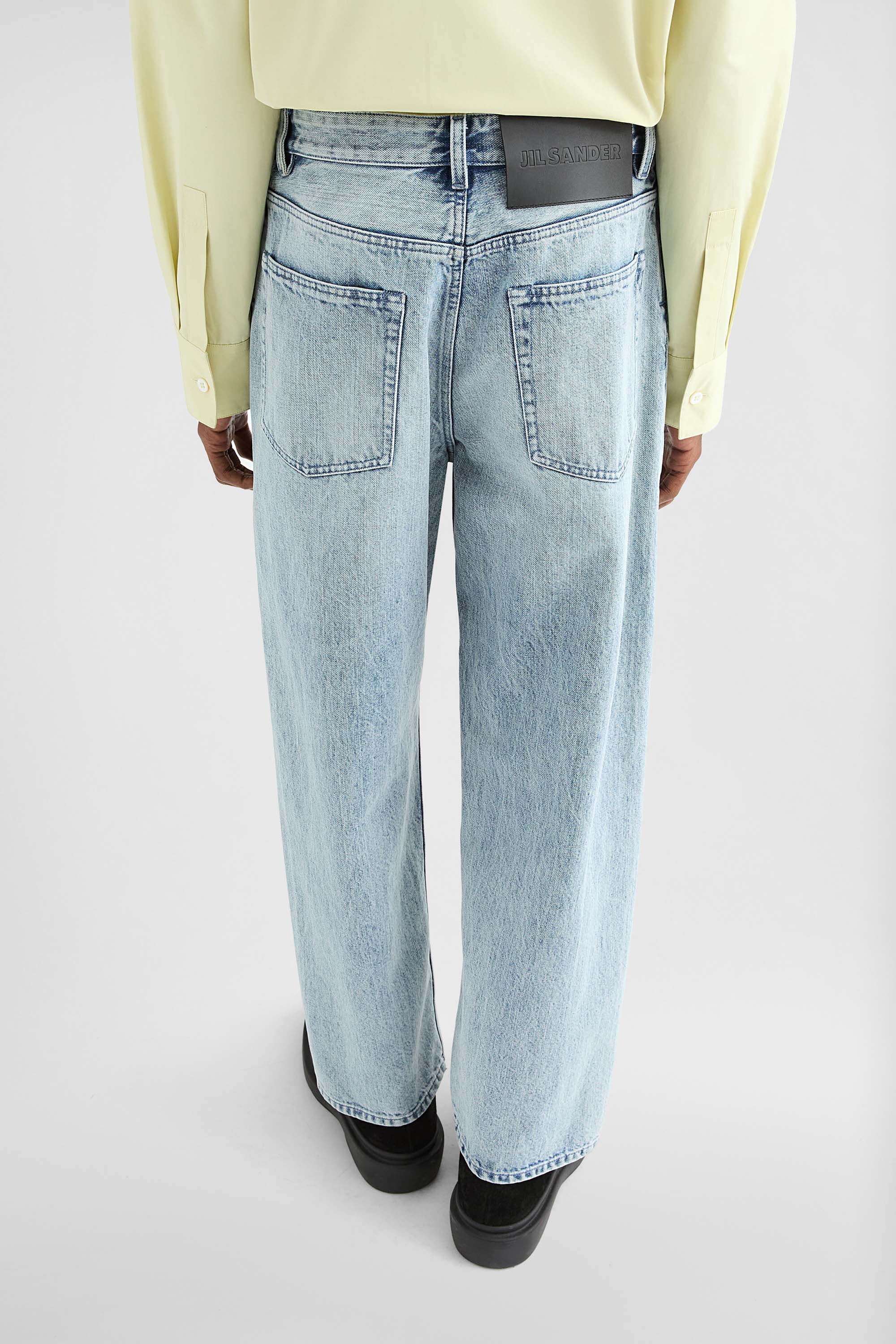Loose Denim Trousers - Trousers - Image 4