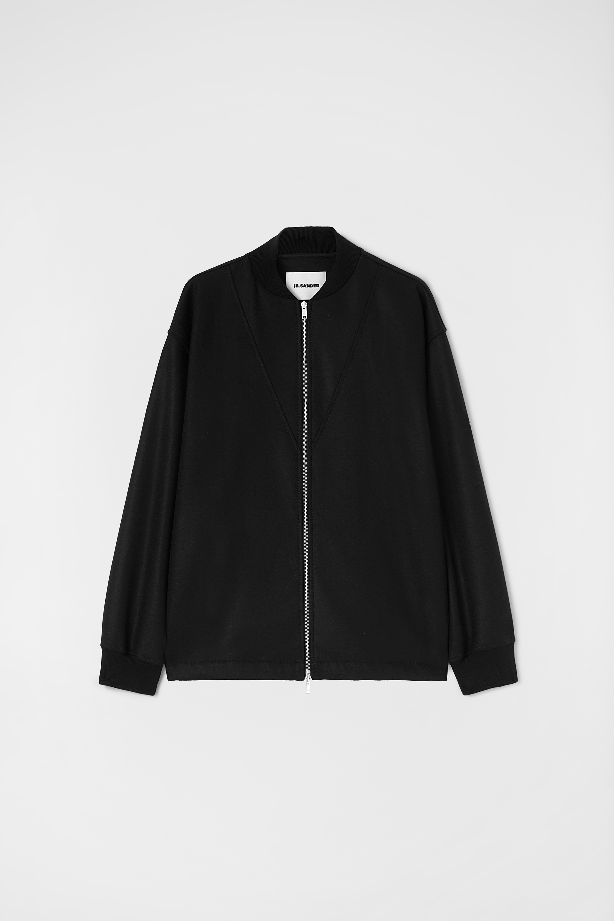 Wool Melton Zip-Up Sweatshirt - Jackets - Image 6
